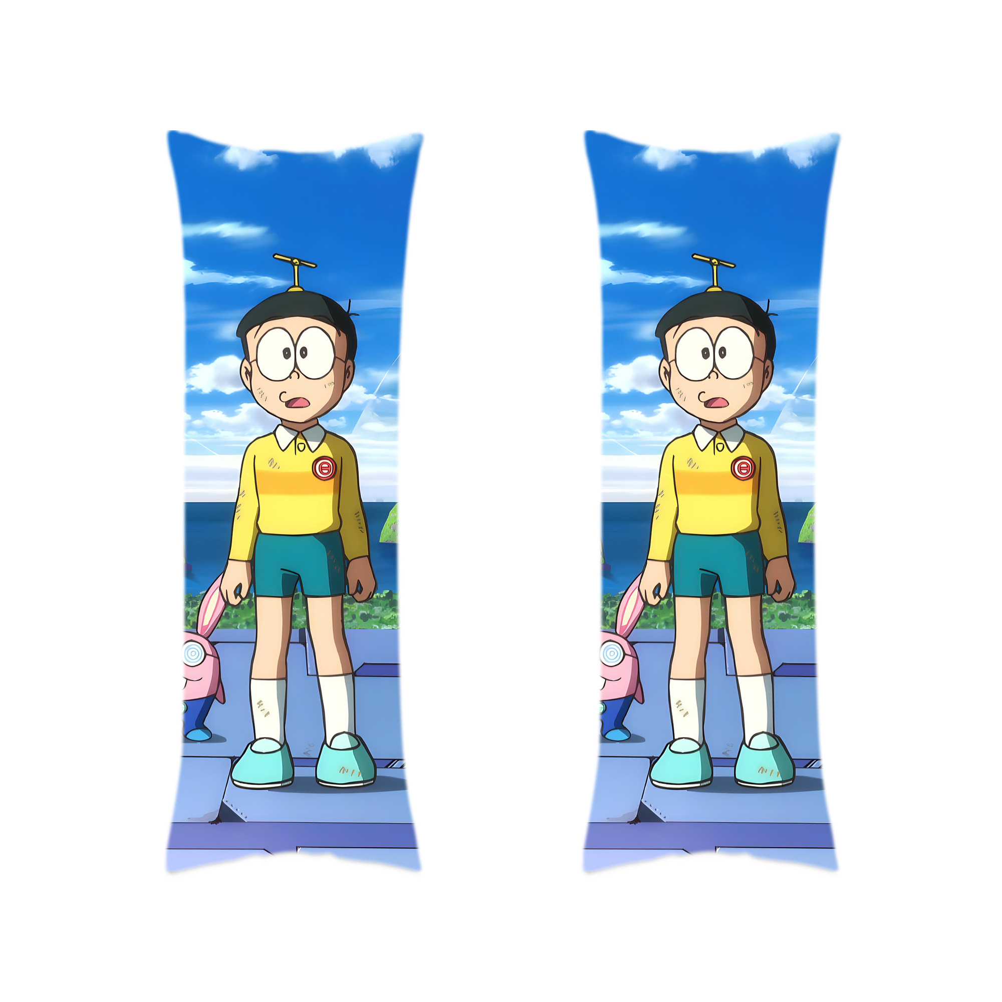 （画像用） ドラえもん Doraemon ロング抱き枕カバー 両面プリントタイプ（サイズ選択可）