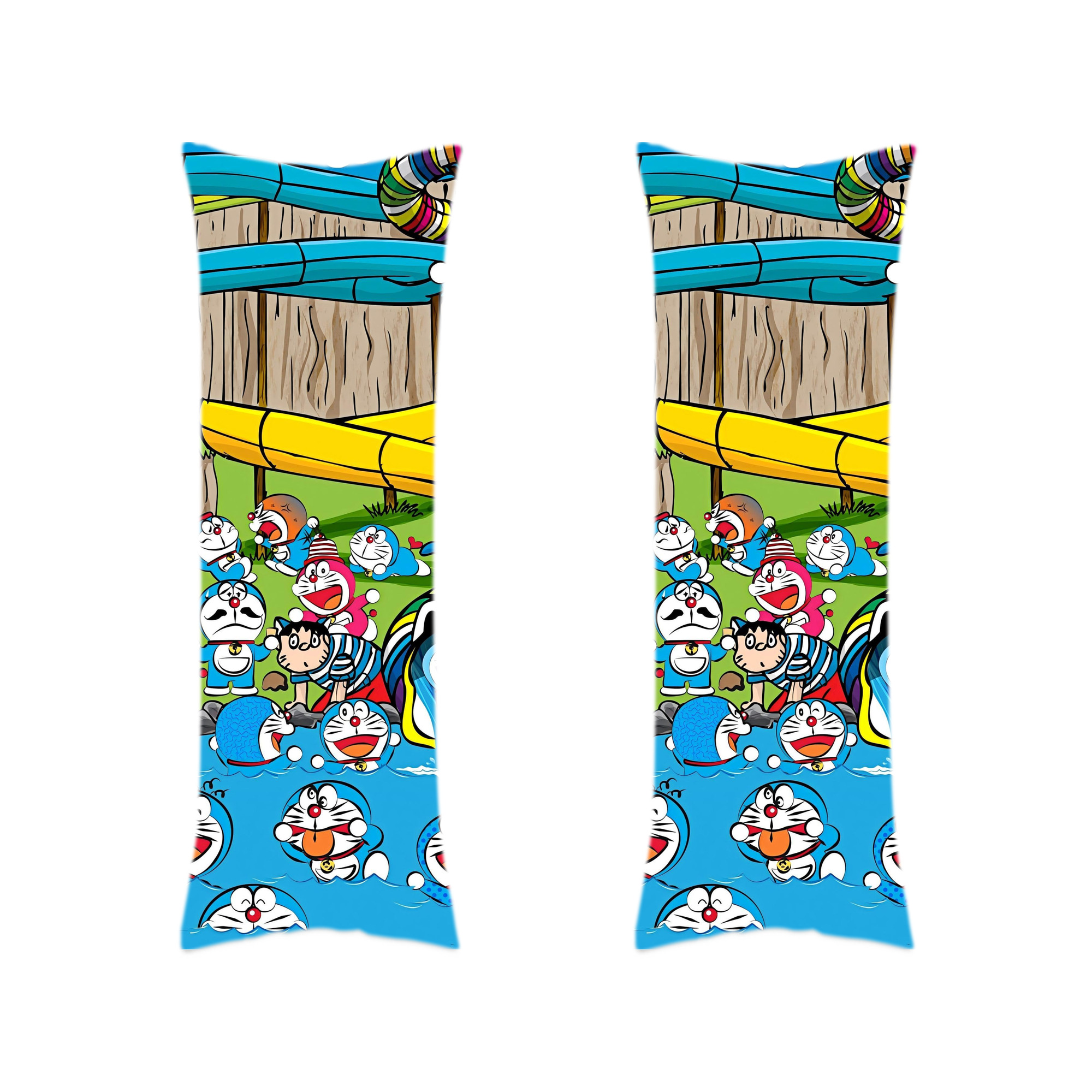 （画像用） ドラえもん Doraemon ロング抱き枕カバー 両面プリントタイプ（サイズ選択可）
