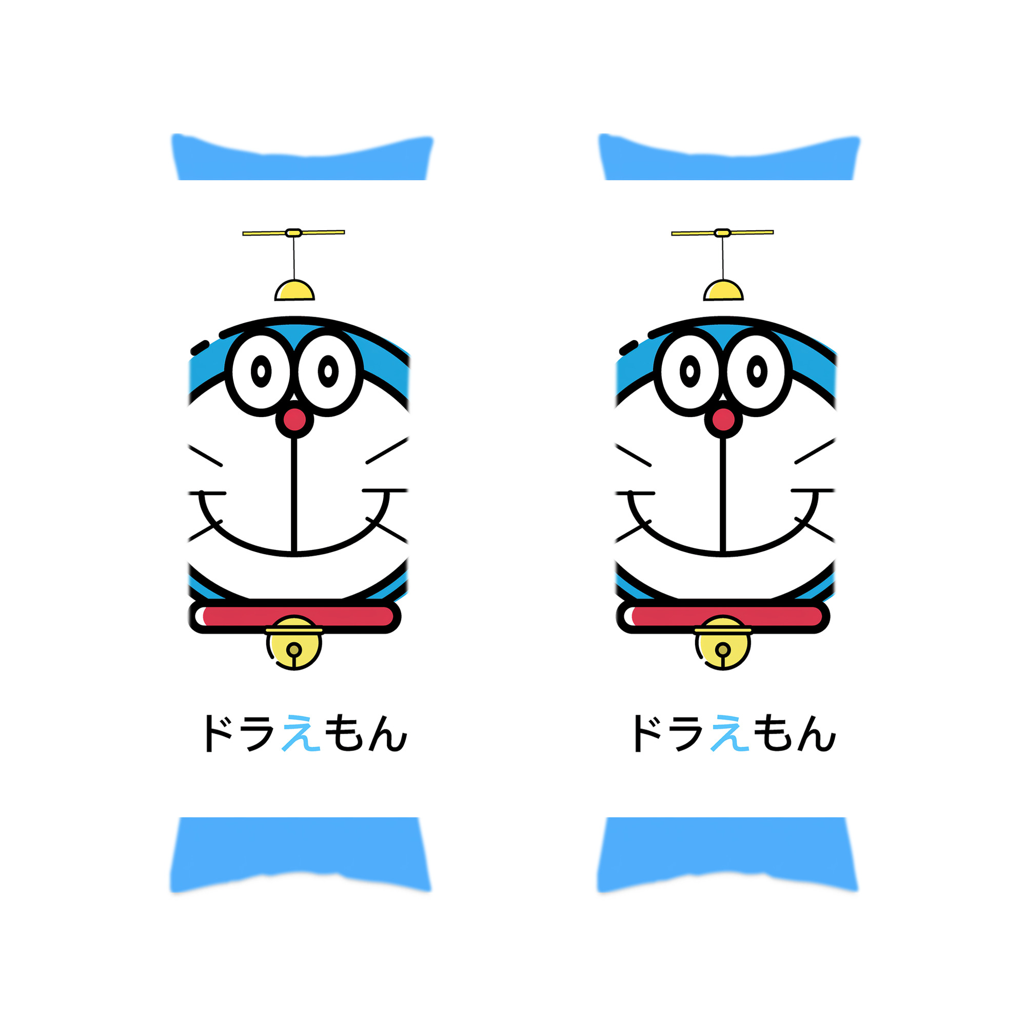 （画像用） ドラえもん Doraemon ロング抱き枕カバー 両面プリントタイプ（サイズ選択可）