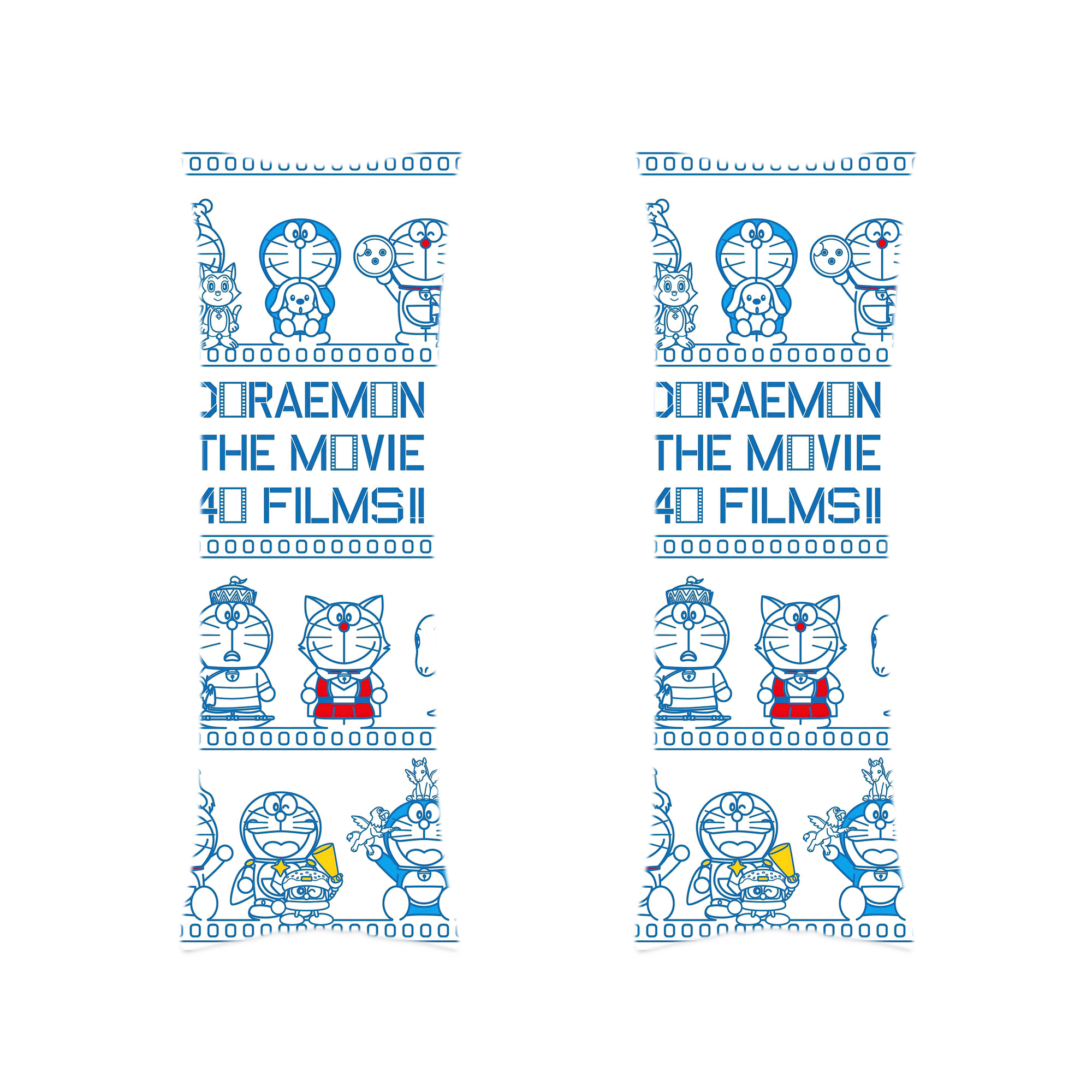 （画像用） ドラえもん Doraemon ロング抱き枕カバー 両面プリントタイプ（サイズ選択可）
