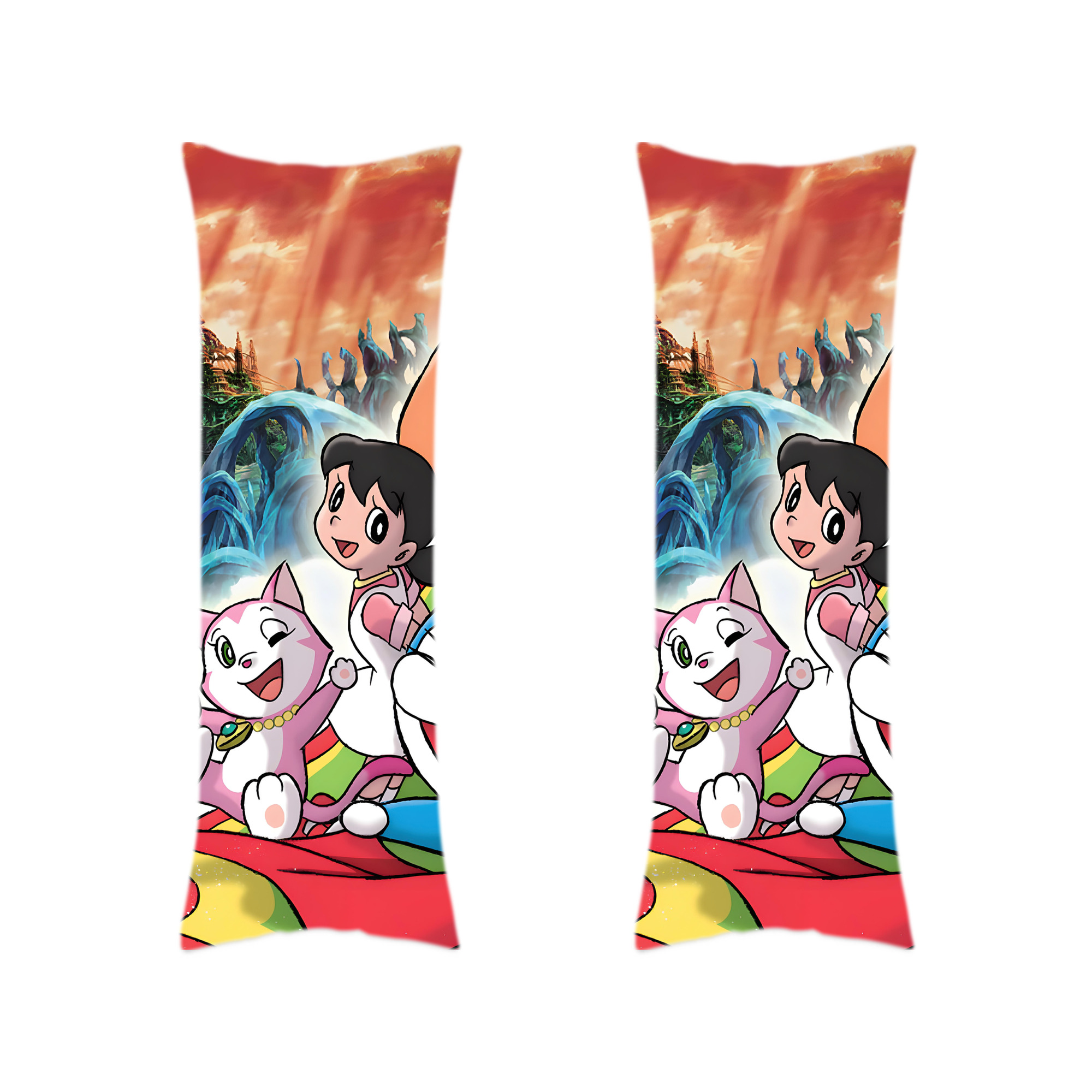 （画像用） ドラえもん Doraemon ロング抱き枕カバー 両面プリントタイプ（サイズ選択可）