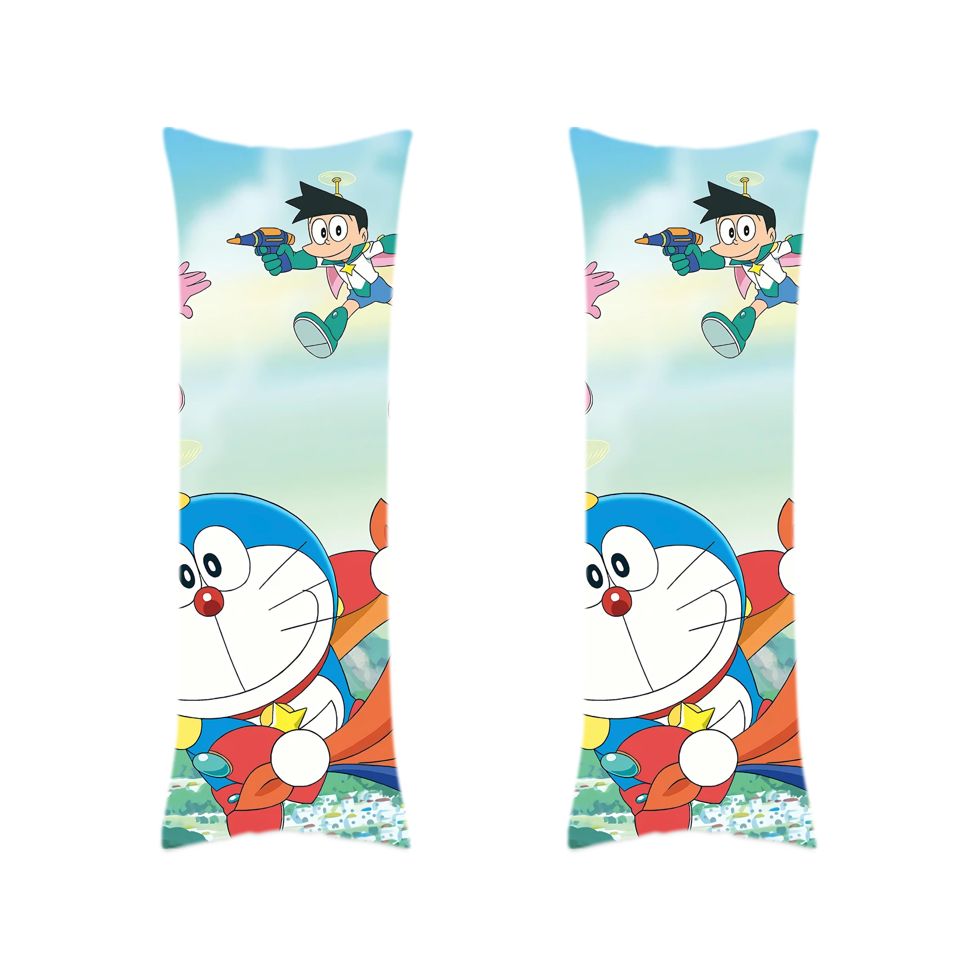 （画像用） ドラえもん Doraemon ロング抱き枕カバー 両面プリントタイプ（サイズ選択可）