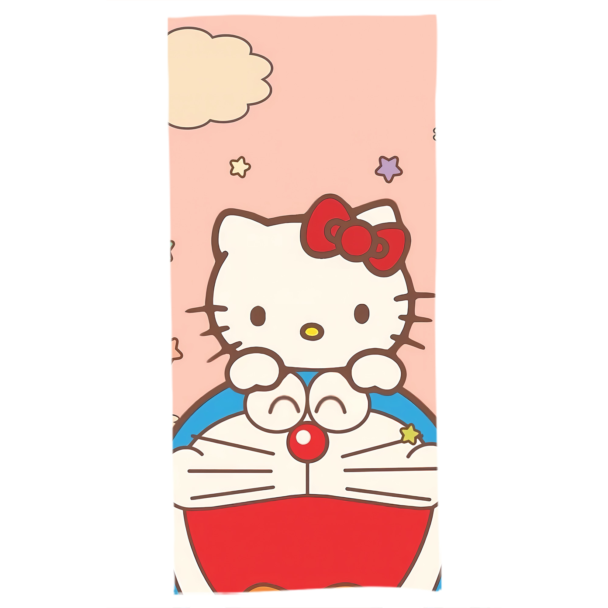 （画像用） ドラえもん Doraemon 大判バスタオル 70×140cm 吸水速乾 柔らかい肌触り