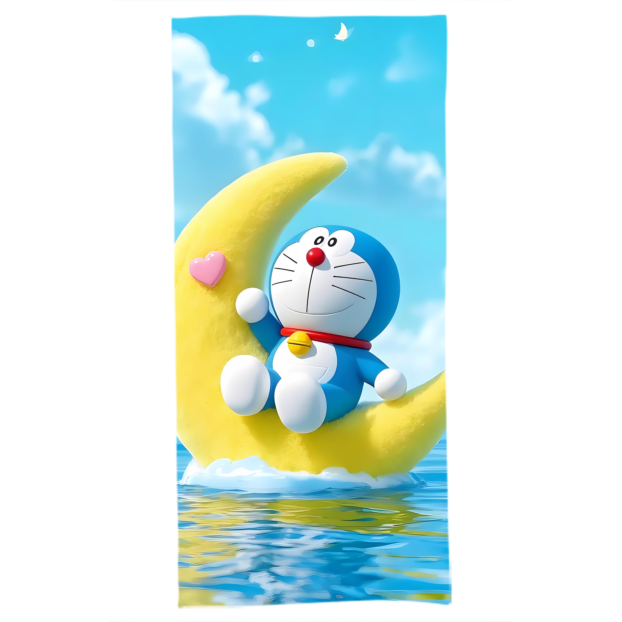 （画像用） ドラえもん Doraemon 大判バスタオル 70×140cm 吸水速乾 柔らかい肌触り