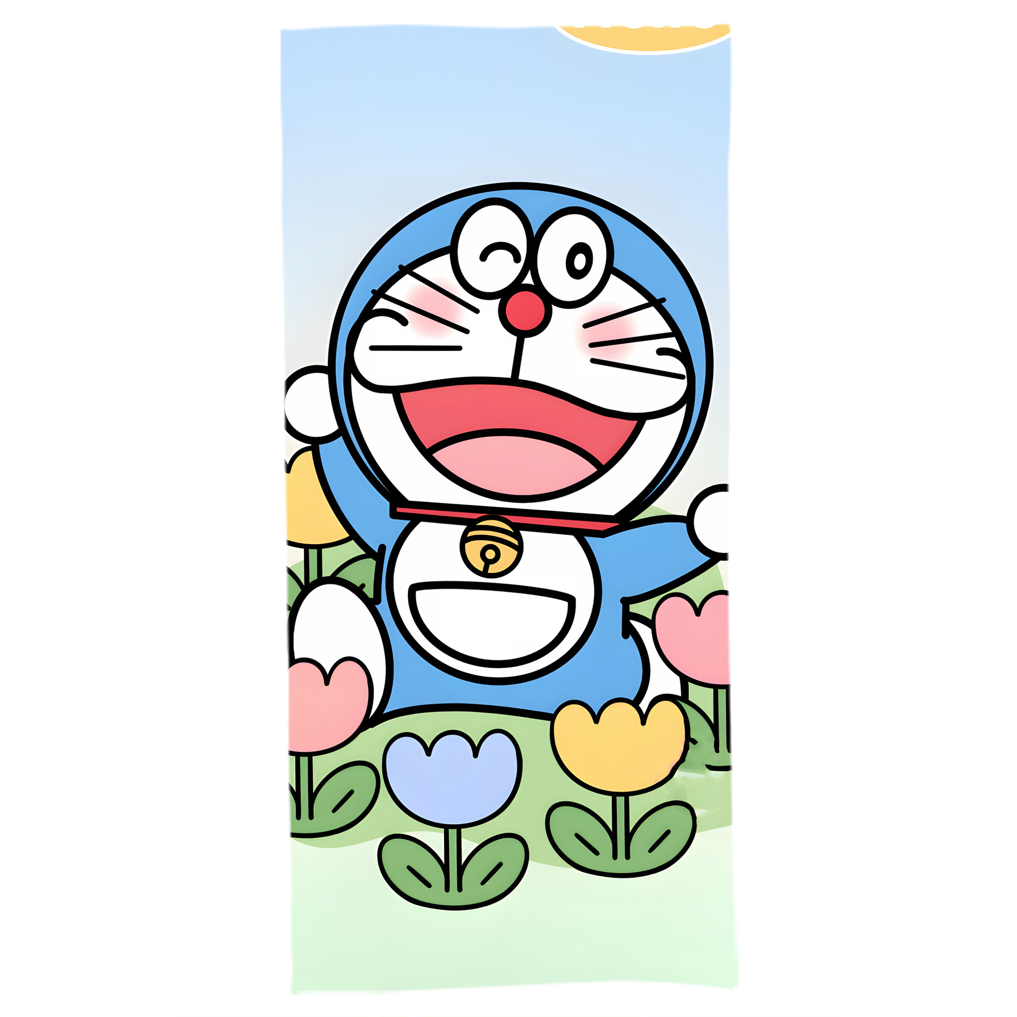 （画像用） ドラえもん Doraemon 大判バスタオル 70×140cm 吸水速乾 柔らかい肌触り