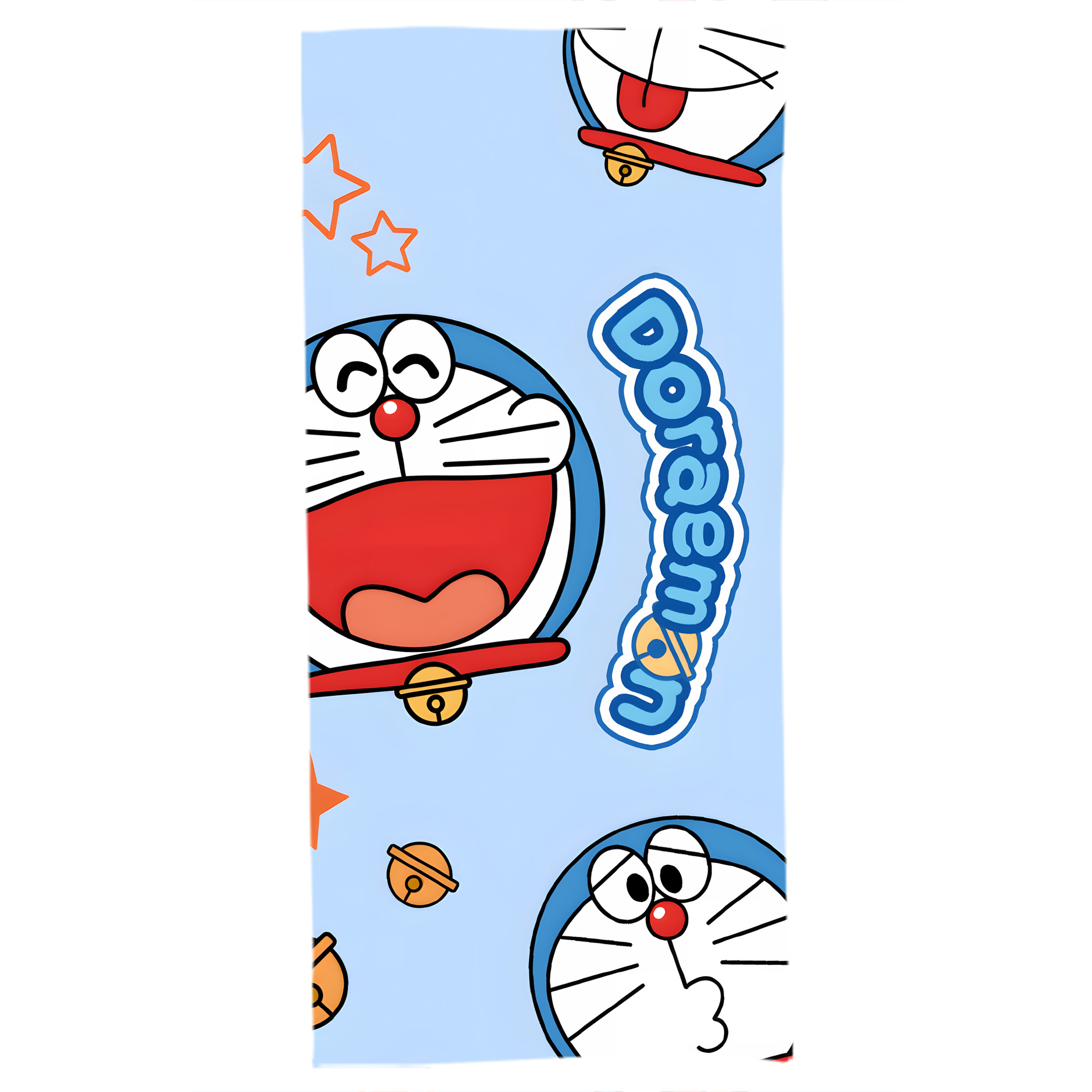 （画像用） ドラえもん Doraemon 大判バスタオル 70×140cm 吸水速乾 柔らかい肌触り