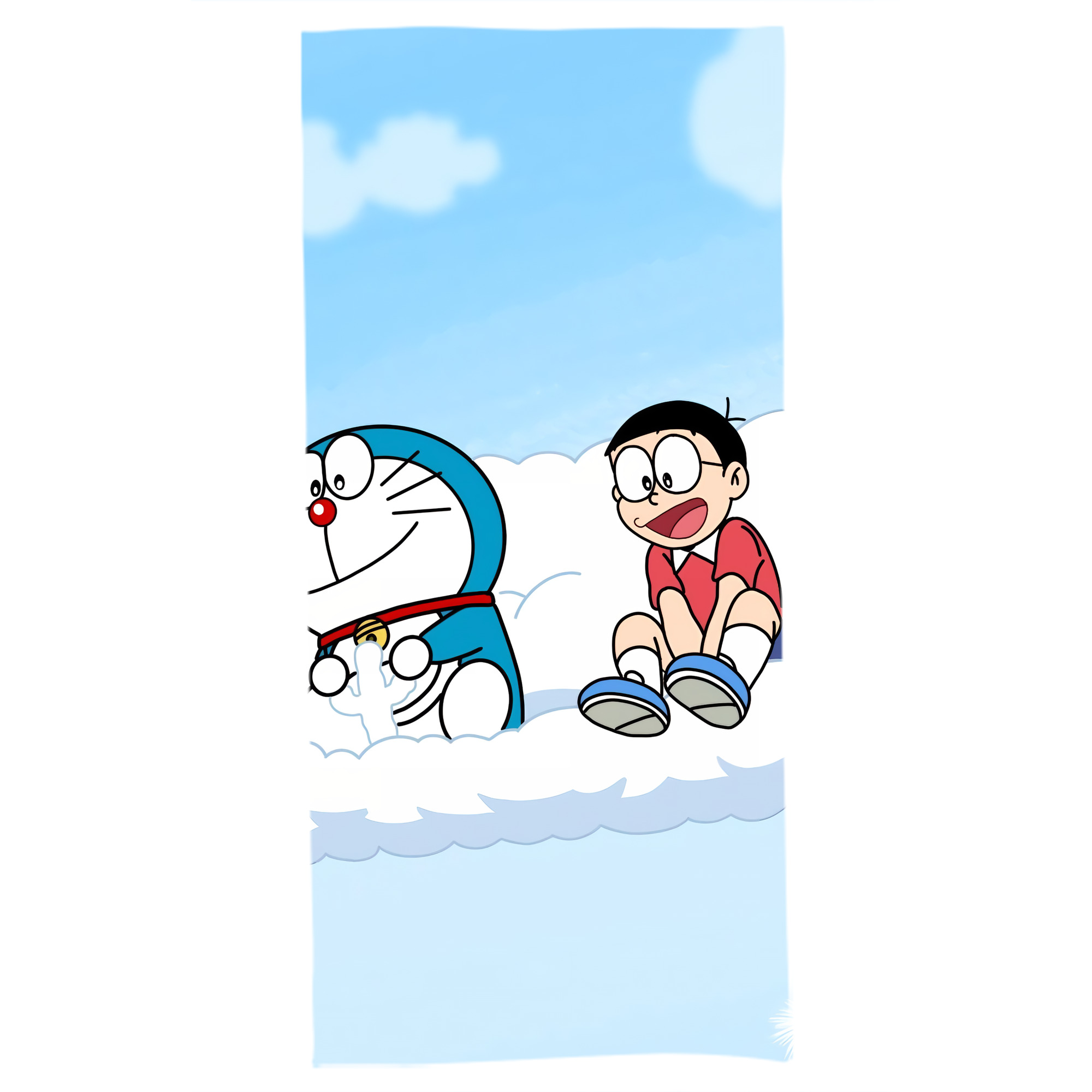 （画像用） ドラえもん Doraemon 大判バスタオル 70×140cm 吸水速乾 柔らかい肌触り