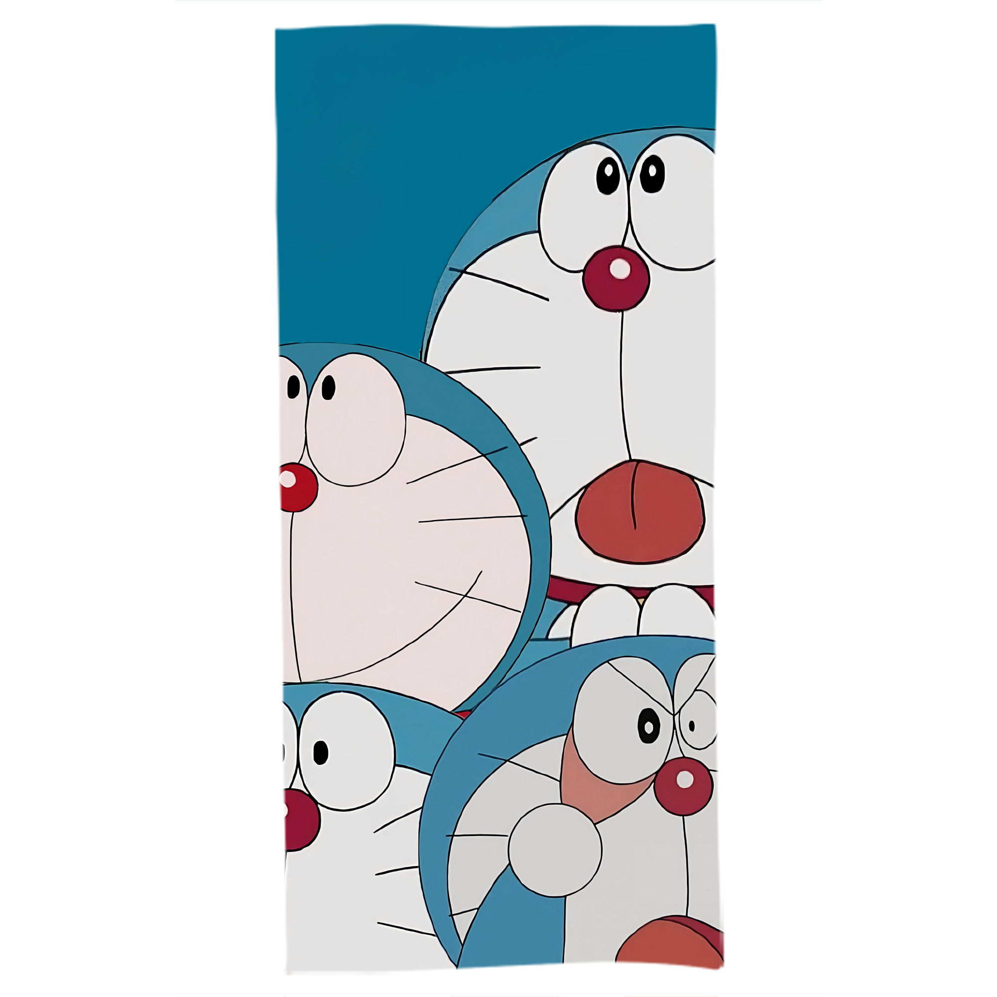 （画像用） ドラえもん Doraemon 大判バスタオル 70×140cm 吸水速乾 柔らかい肌触り