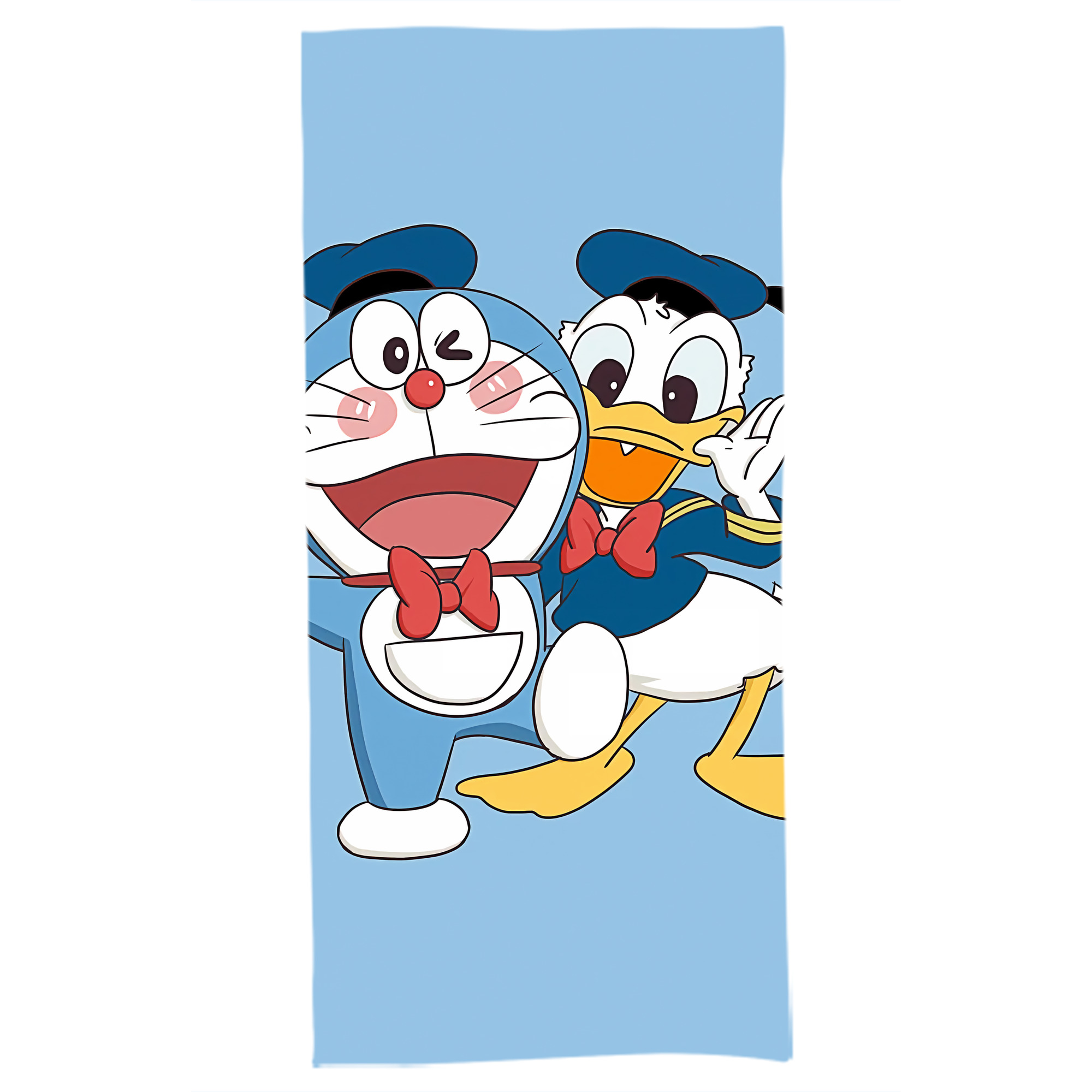 （画像用） ドラえもん Doraemon 大判バスタオル 70×140cm 吸水速乾 柔らかい肌触り