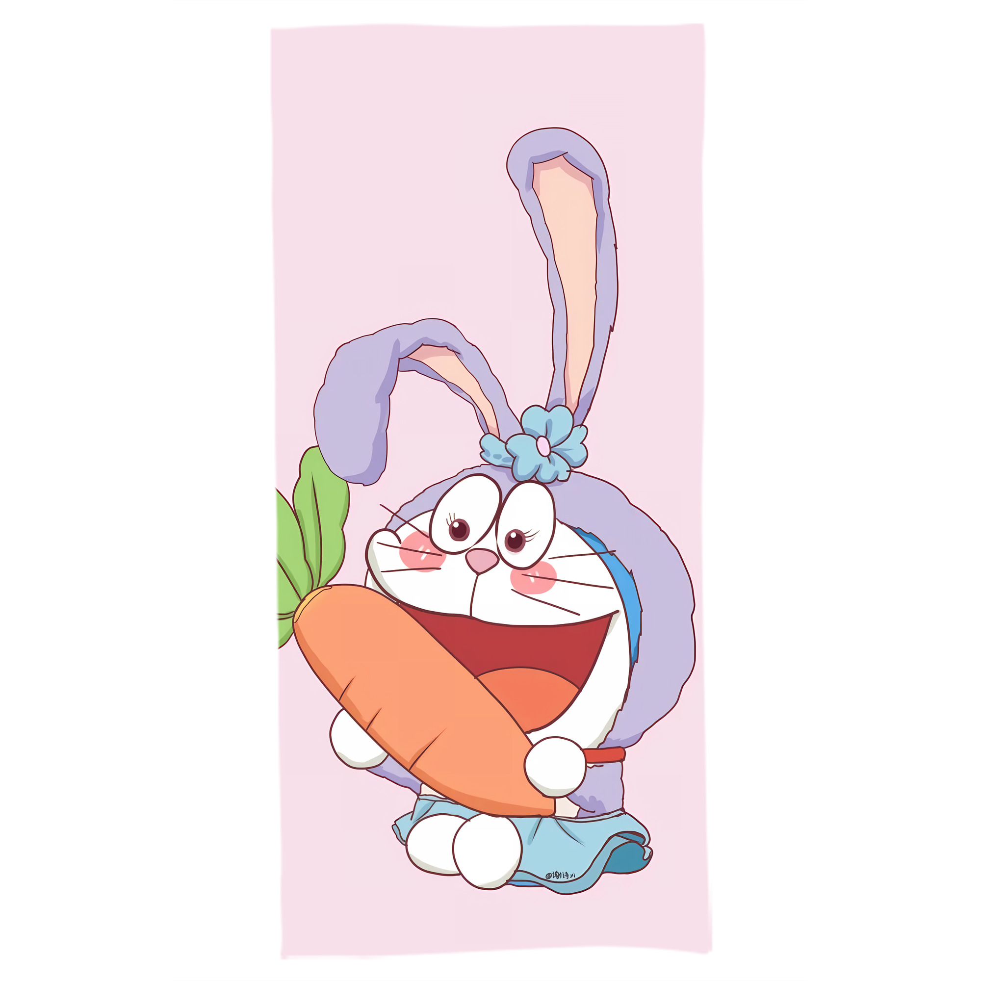 （画像用） ドラえもん Doraemon 大判バスタオル 70×140cm 吸水速乾 柔らかい肌触り
