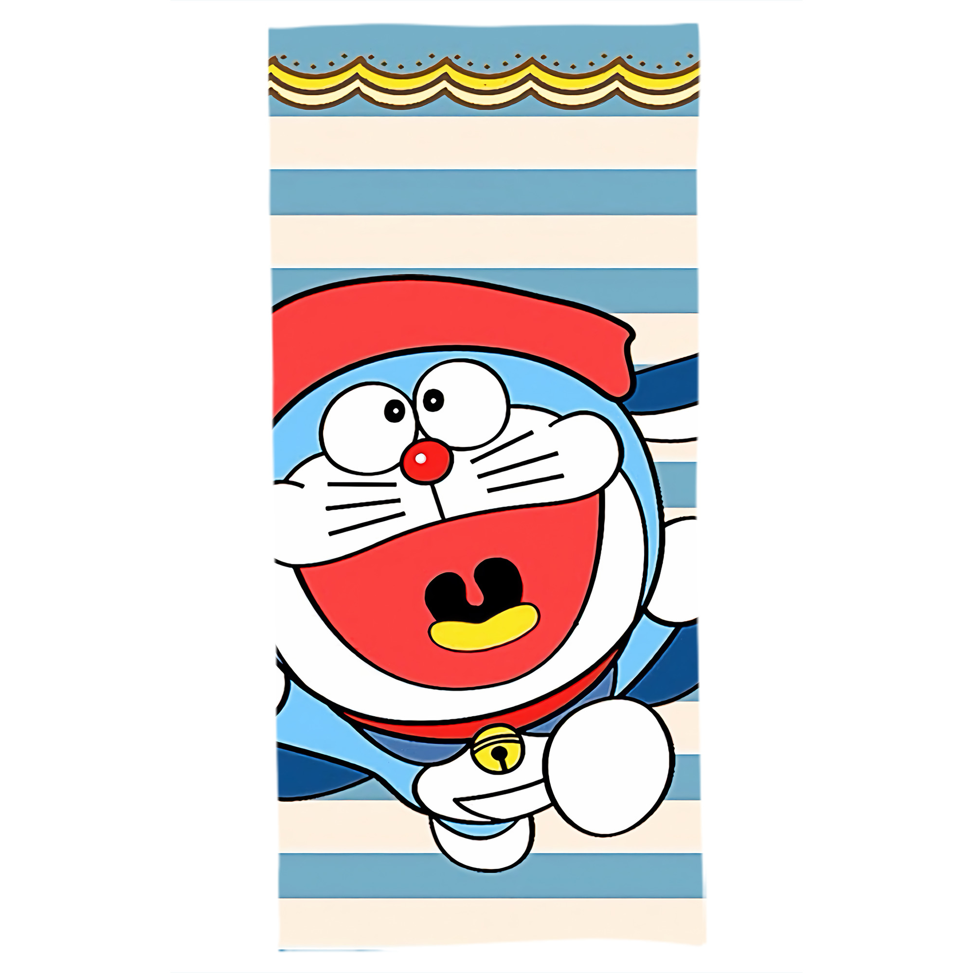 （画像用） ドラえもん Doraemon 大判バスタオル 70×140cm 吸水速乾 柔らかい肌触り
