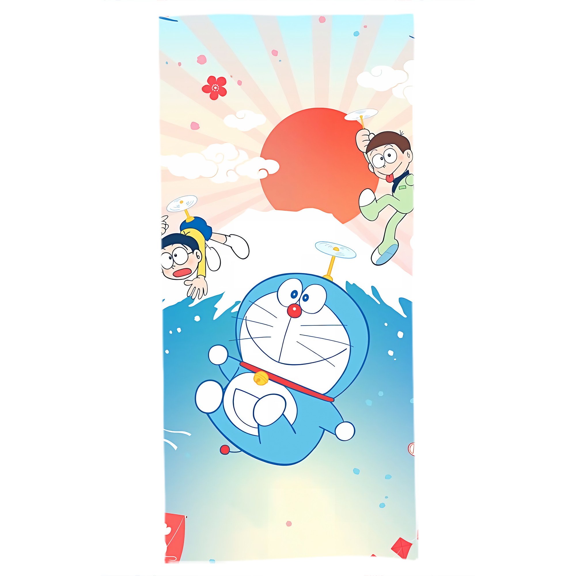 （画像用） ドラえもん Doraemon 大判バスタオル 70×140cm 吸水速乾 柔らかい肌触り