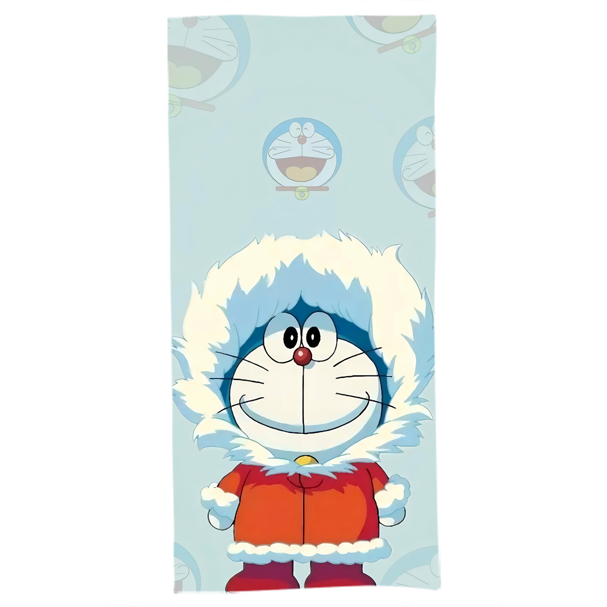 （画像用） ドラえもん Doraemon 大判バスタオル 70×140cm 吸水速乾 柔らかい肌触り