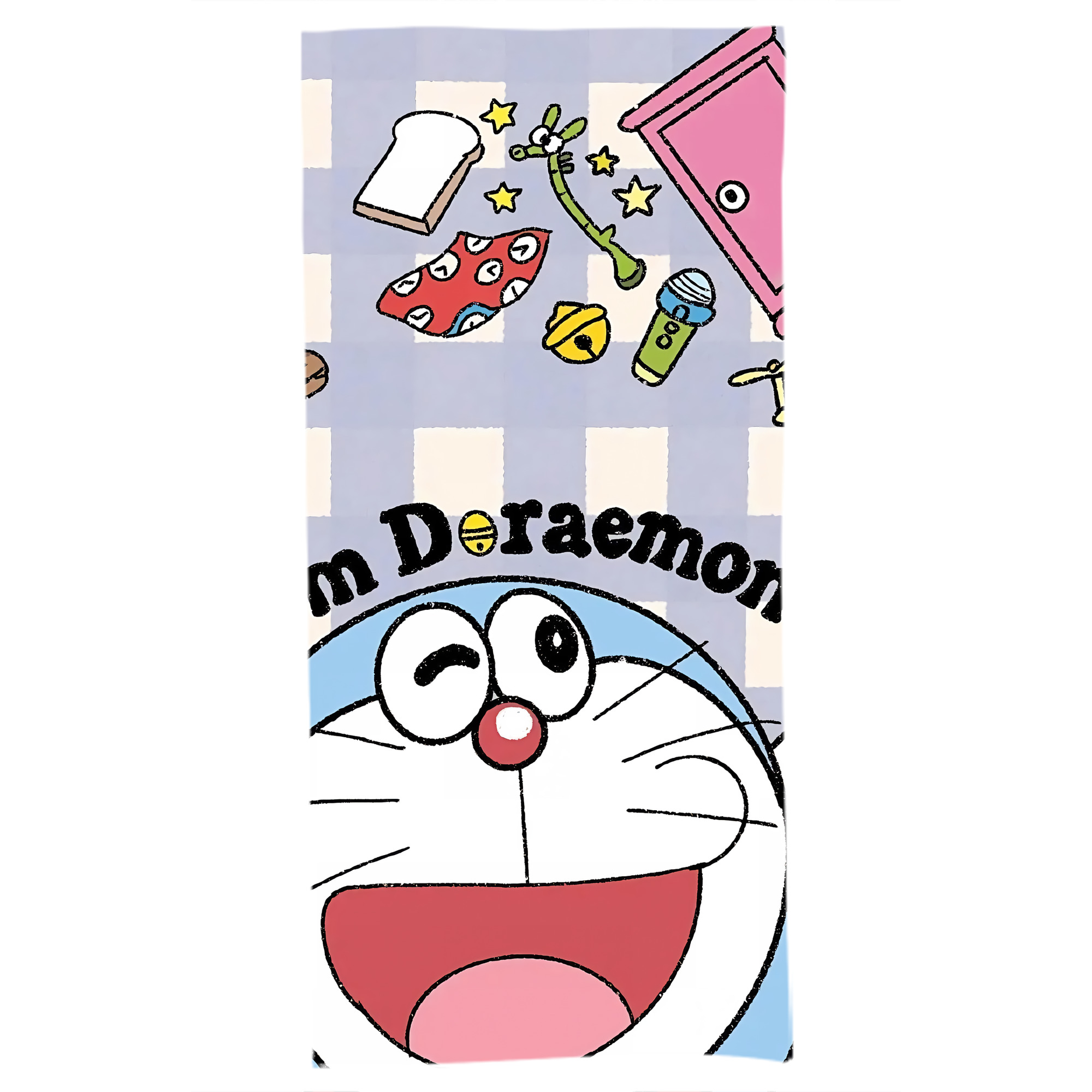 （画像用） ドラえもん Doraemon 大判バスタオル 70×140cm 吸水速乾 柔らかい肌触り