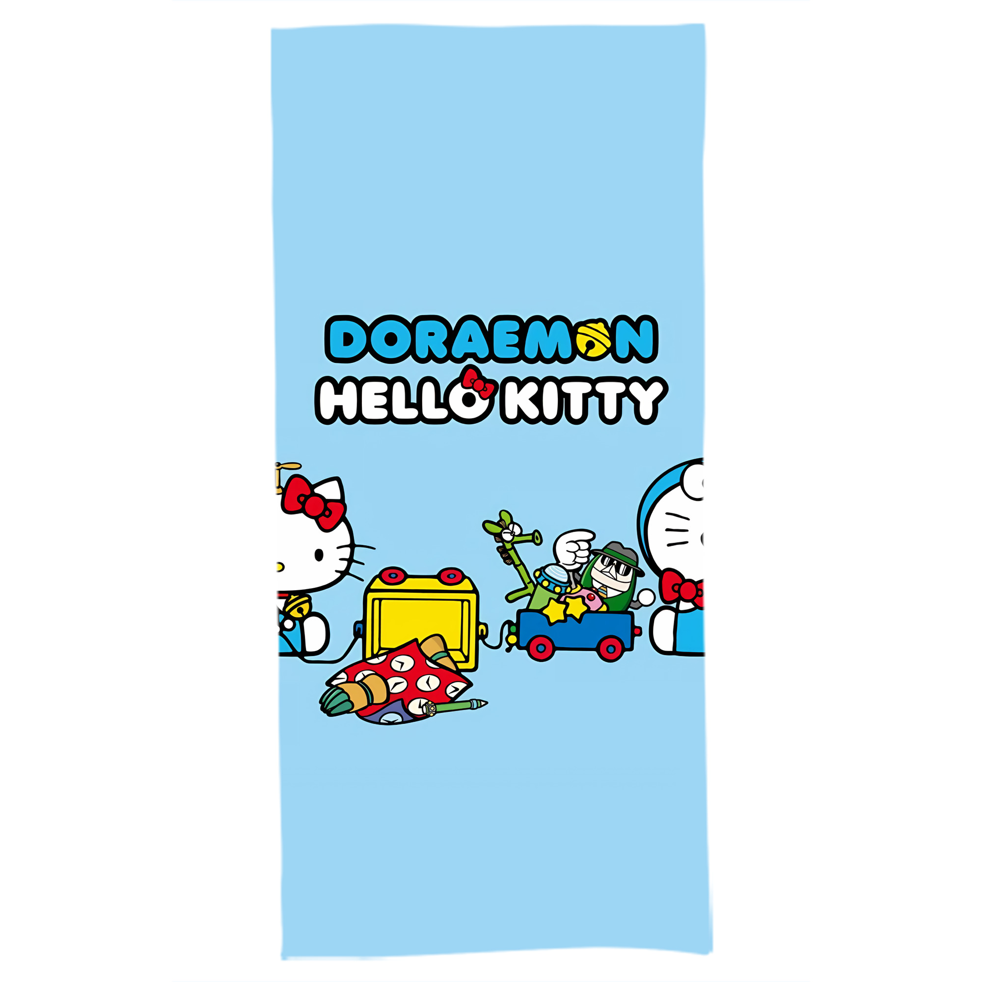 （画像用） ドラえもん Doraemon 大判バスタオル 70×140cm 吸水速乾 柔らかい肌触り