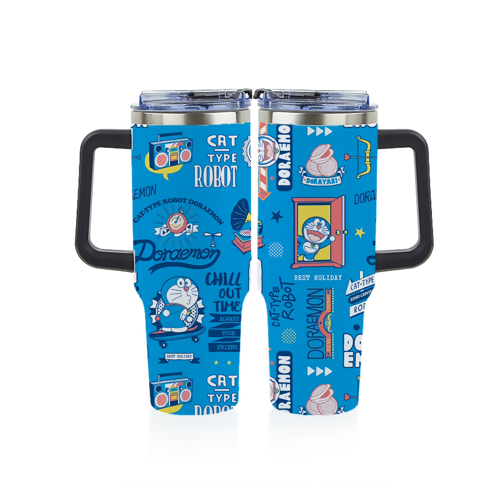 （画像用） ドラえもん Doraemon 1200ｍLフルプリント車用タンブラー