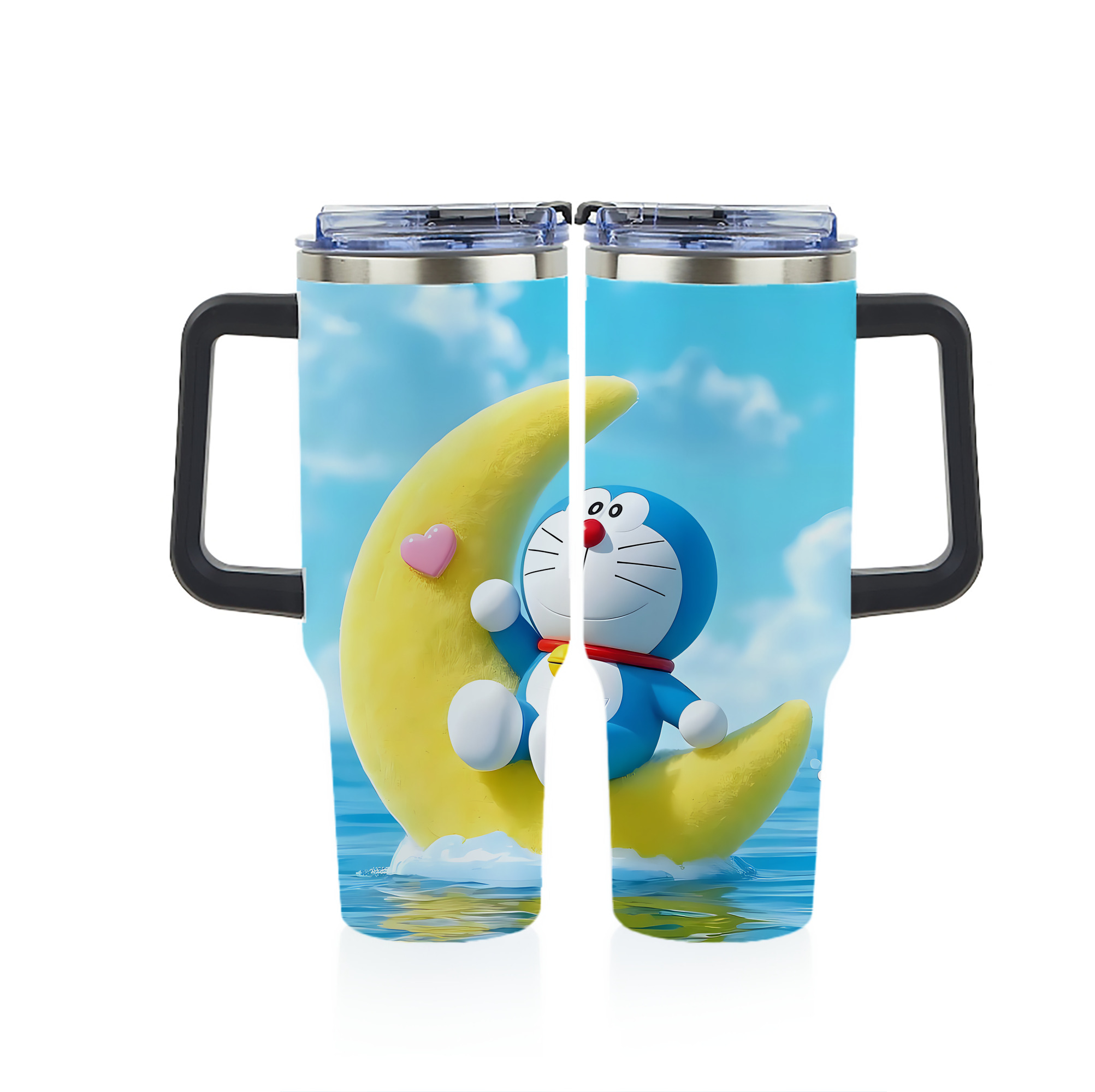 （画像用） ドラえもん Doraemon 1200ｍLフルプリント車用タンブラー