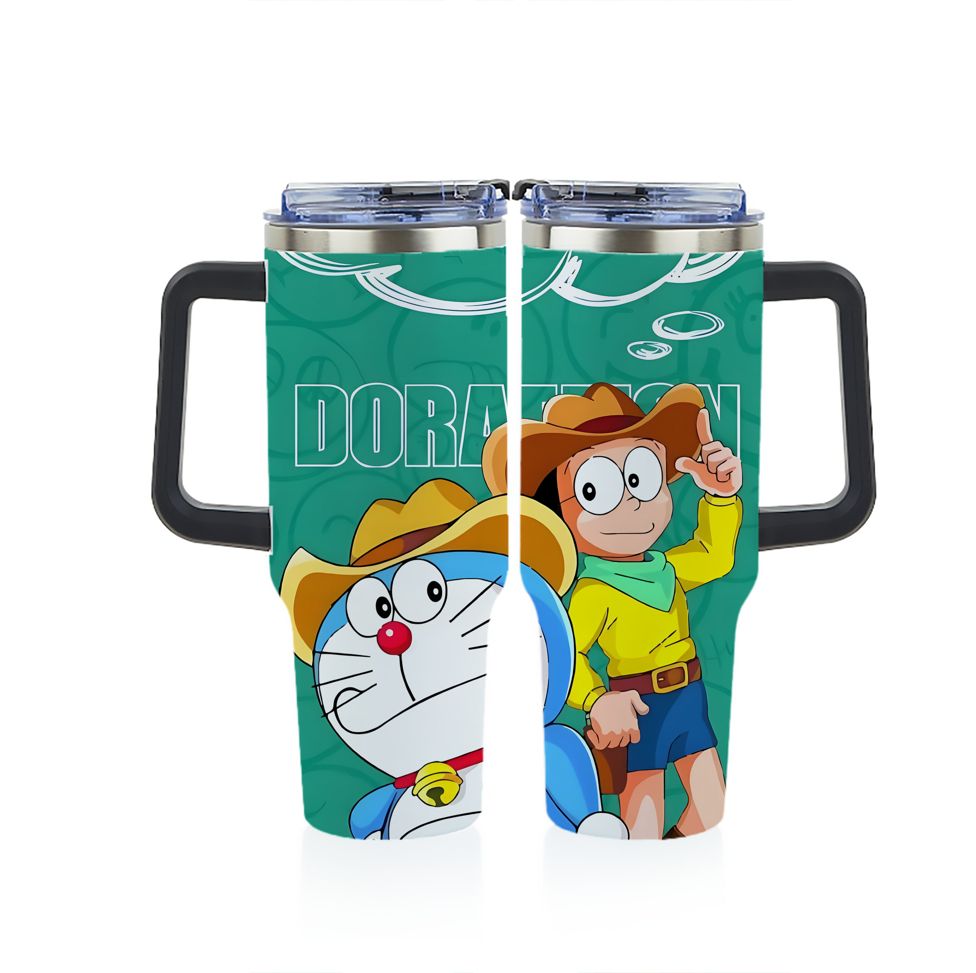 （画像用） ドラえもん Doraemon 1200ｍLフルプリント車用タンブラー