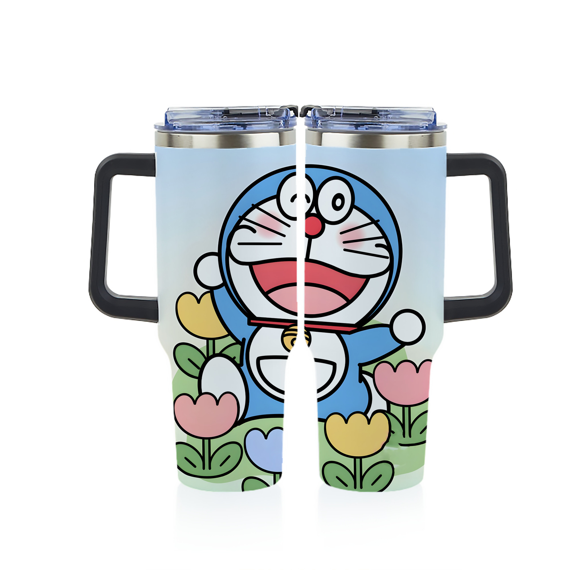 （画像用） ドラえもん Doraemon 1200ｍLフルプリント車用タンブラー