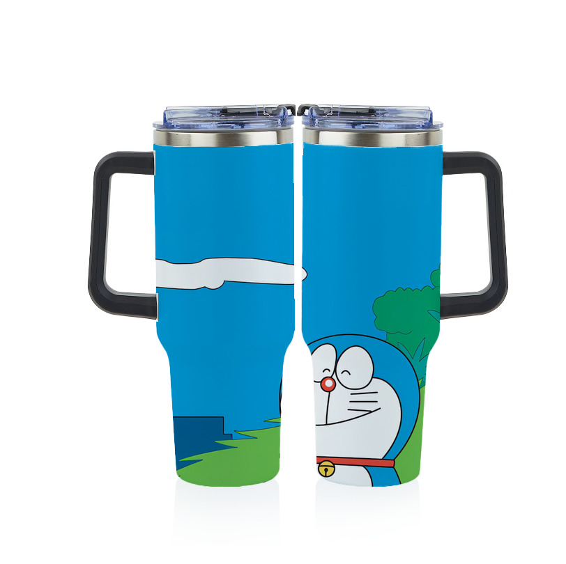 （画像用） ドラえもん Doraemon 1200ｍLフルプリント車用タンブラー