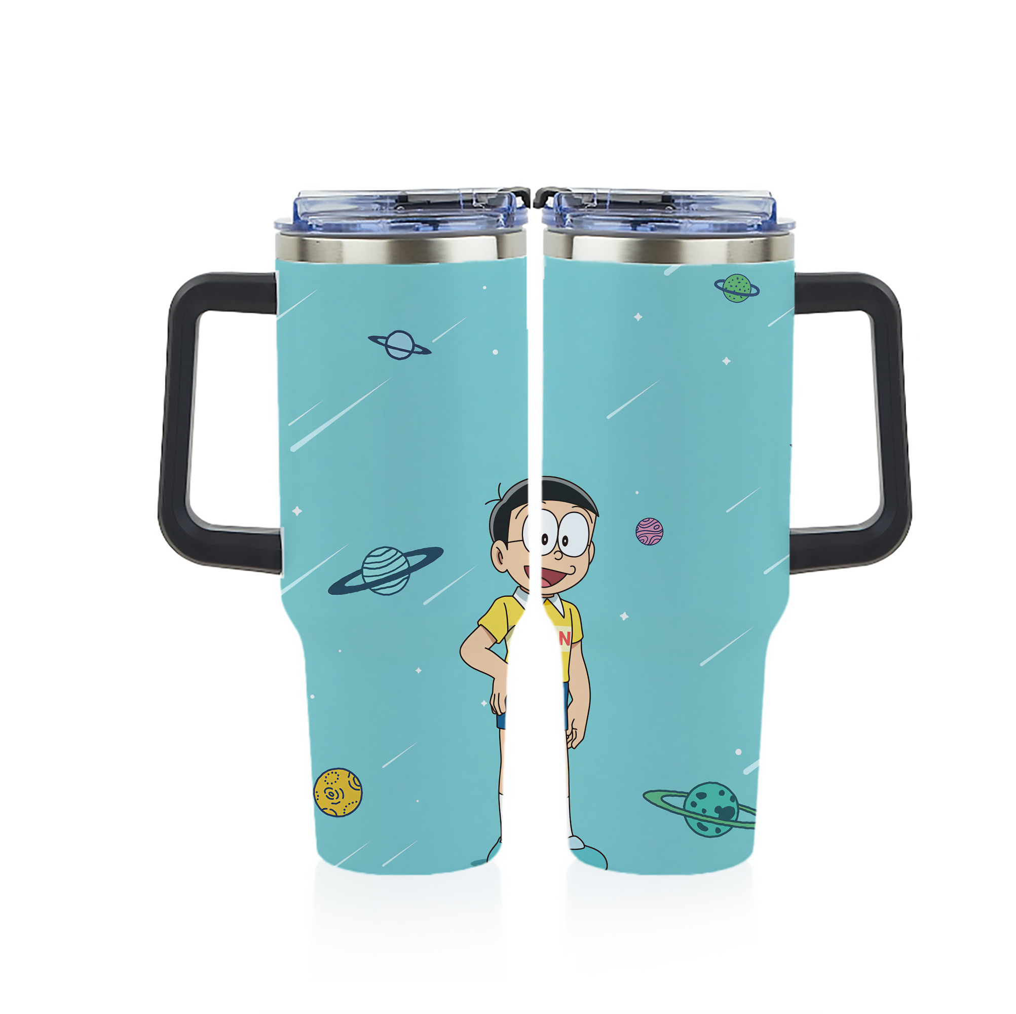 （画像用） ドラえもん Doraemon 1200ｍLフルプリント車用タンブラー