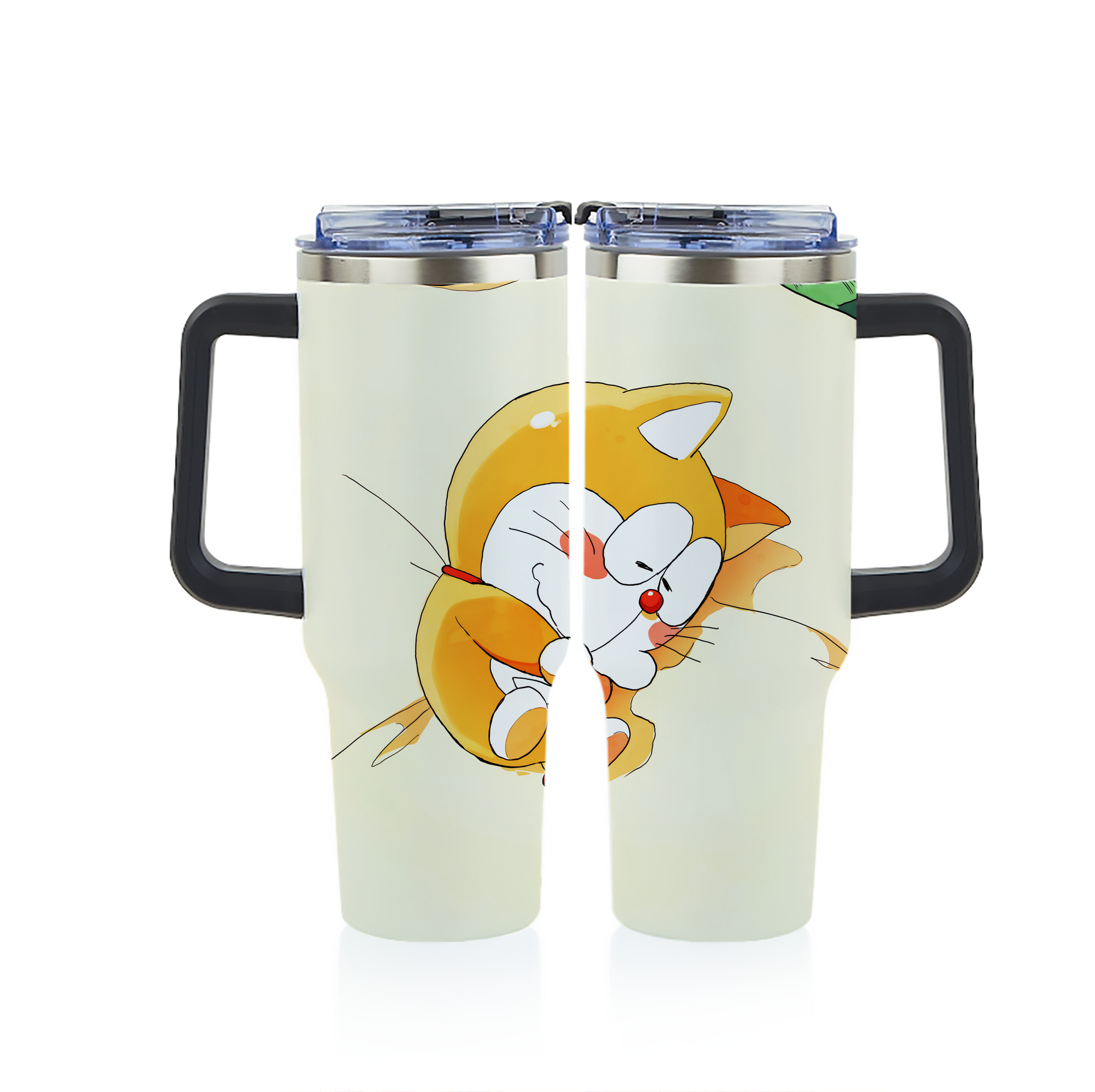 （画像用） ドラえもん Doraemon 1200ｍLフルプリント車用タンブラー