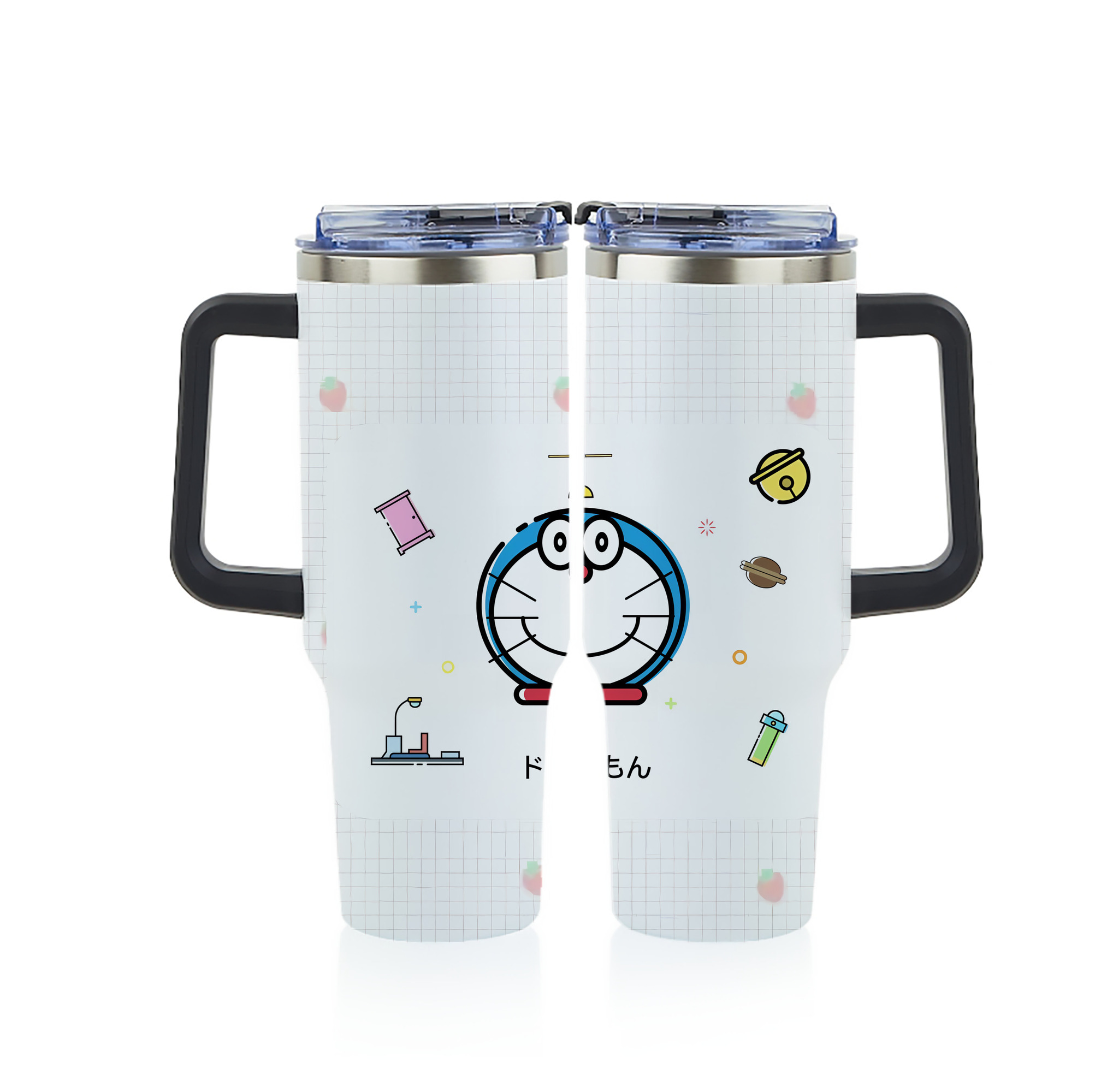 （画像用） ドラえもん Doraemon 1200ｍLフルプリント車用タンブラー