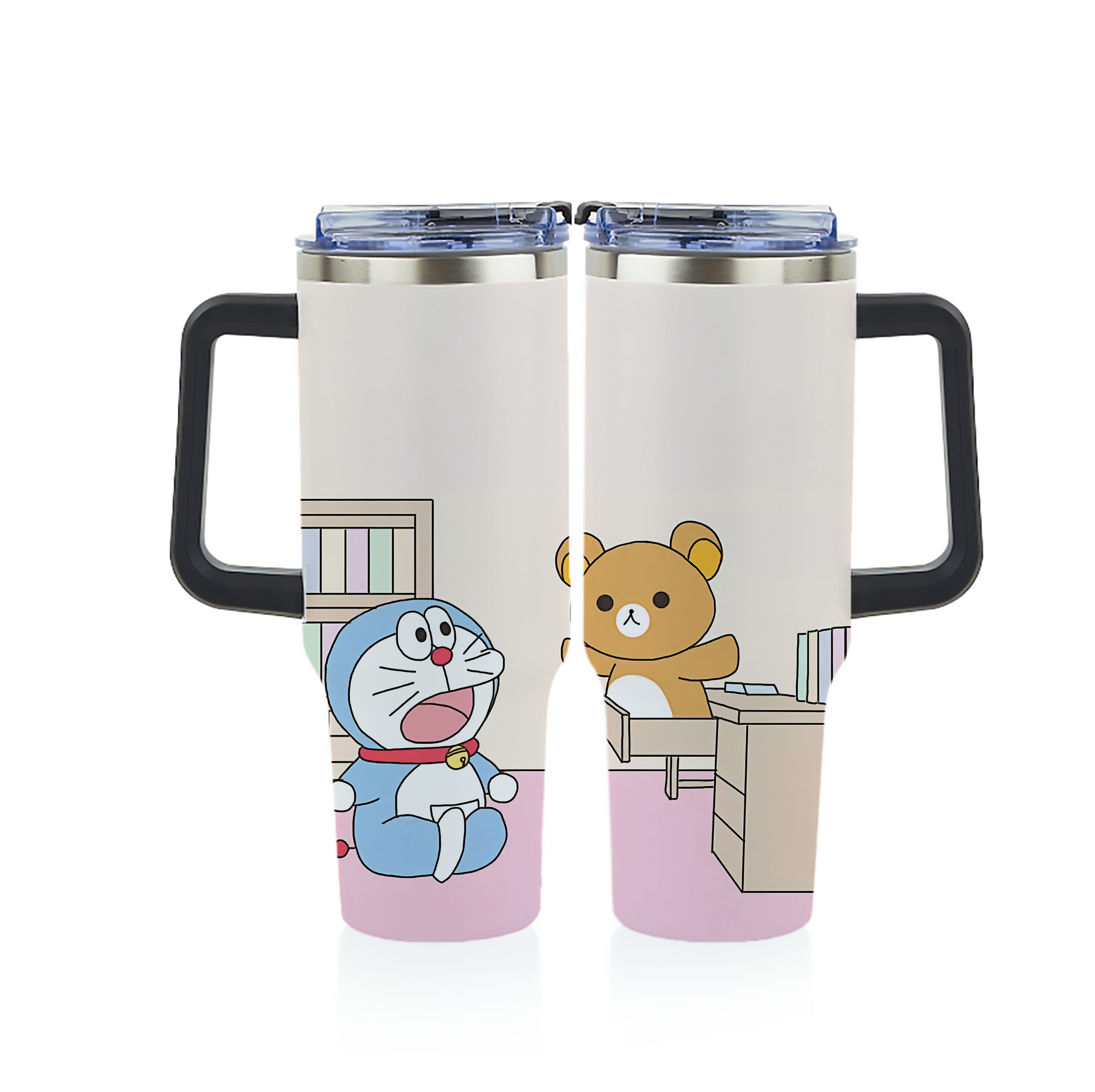 （画像用） ドラえもん Doraemon 1200ｍLフルプリント車用タンブラー