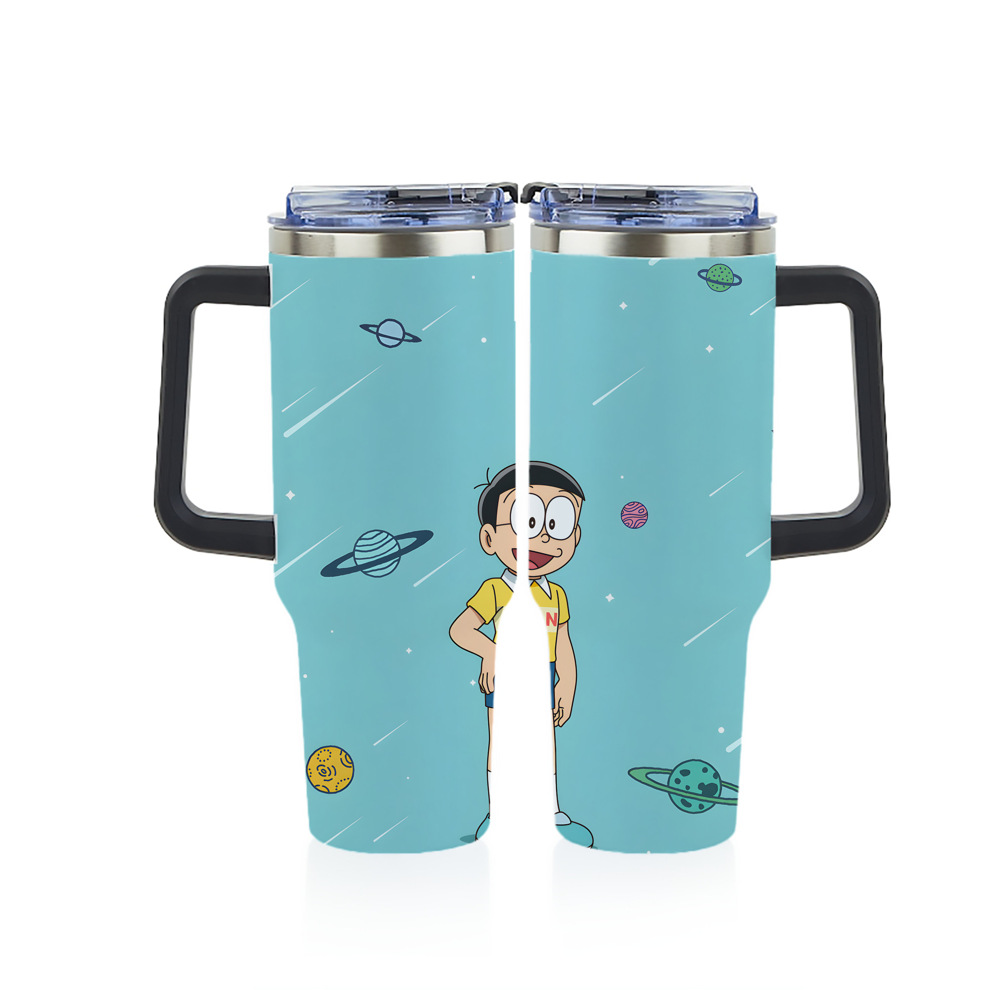（画像用） ドラえもん Doraemon 1200ｍLフルプリント車用タンブラー