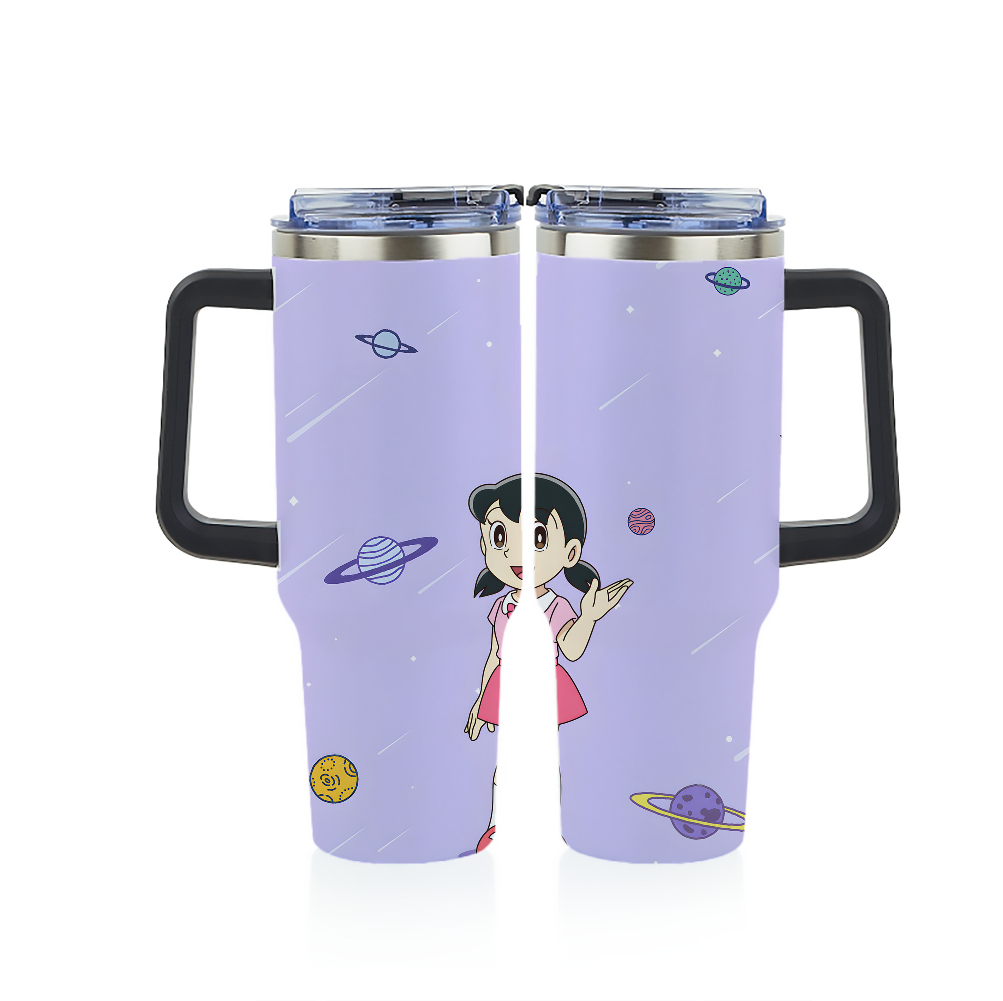 （画像用） ドラえもん Doraemon 1200ｍLフルプリント車用タンブラー