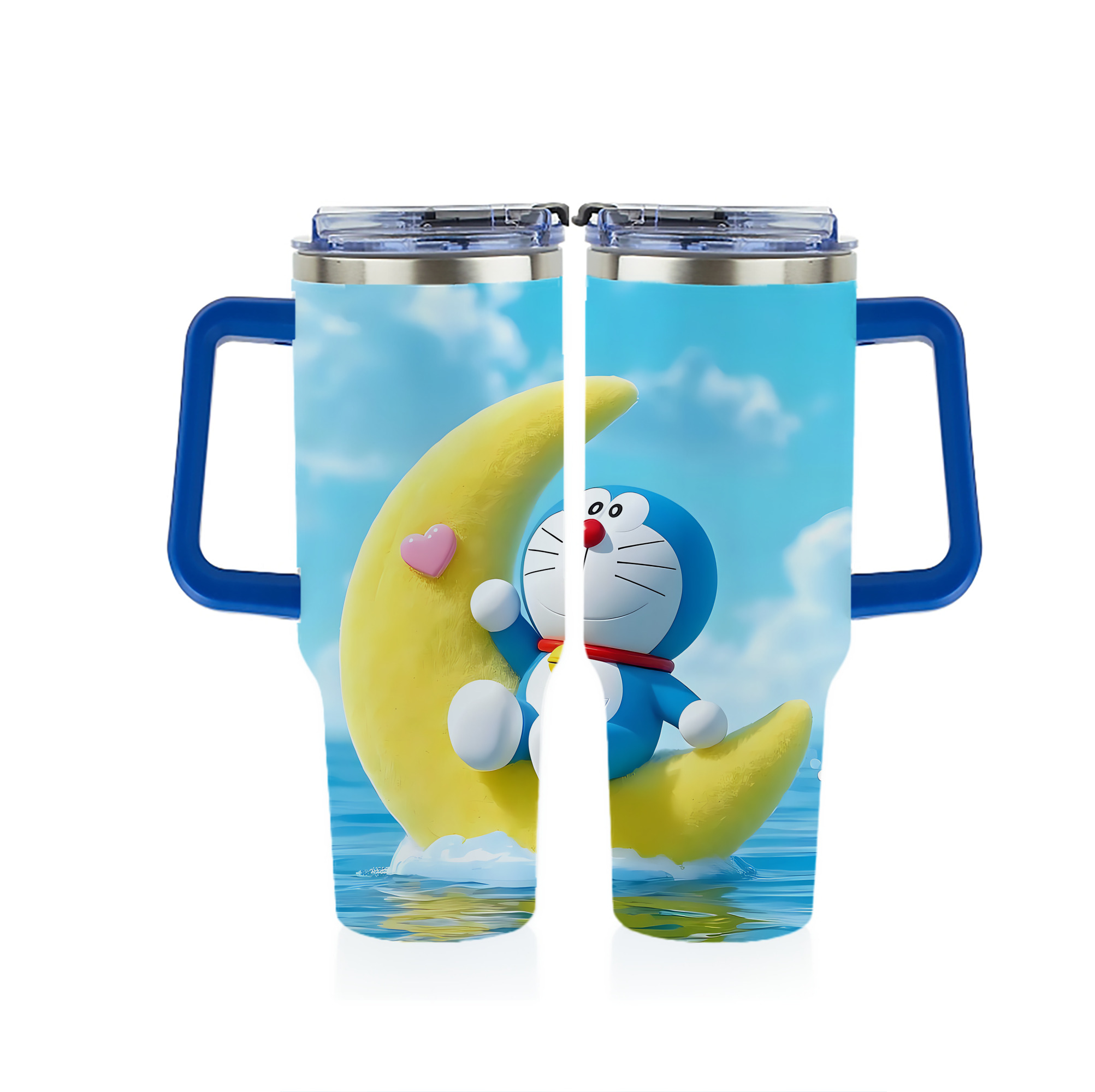 （画像用） ドラえもん Doraemon 1200ｍLフルプリント車用タンブラー