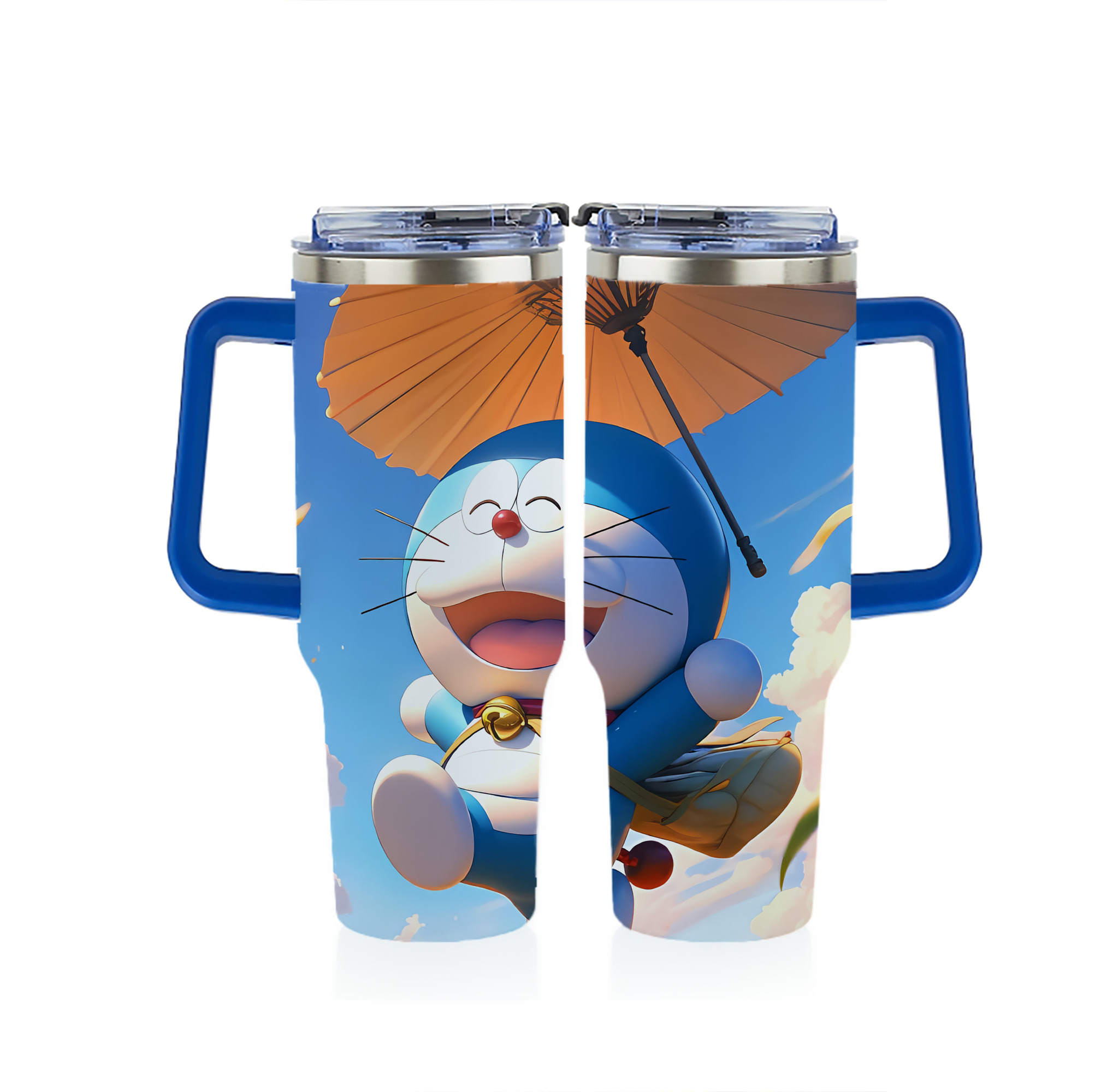 （画像用） ドラえもん Doraemon 1200ｍLフルプリント車用タンブラー