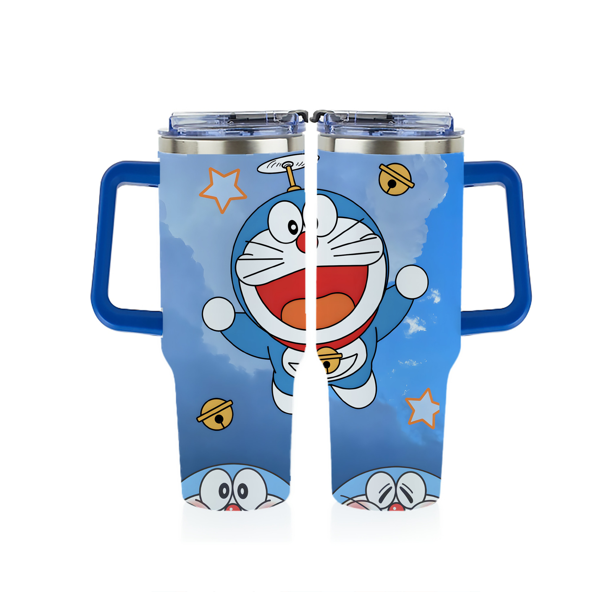 （画像用） ドラえもん Doraemon 1200ｍLフルプリント車用タンブラー