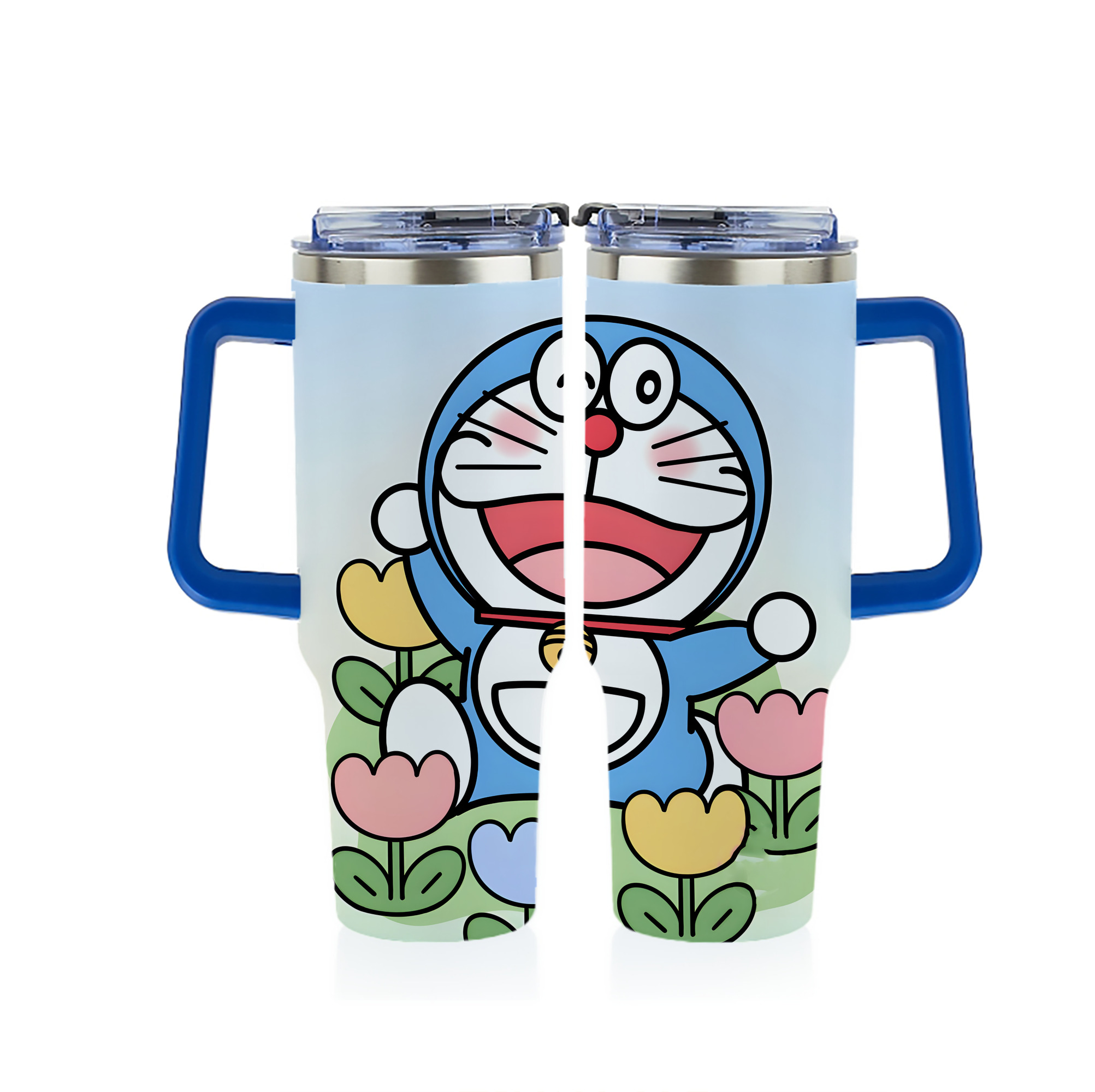 （画像用） ドラえもん Doraemon 1200ｍLフルプリント車用タンブラー