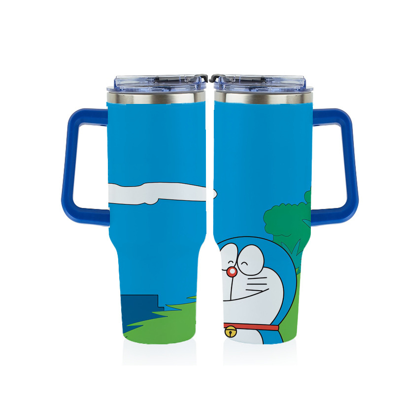 （画像用） ドラえもん Doraemon 1200ｍLフルプリント車用タンブラー