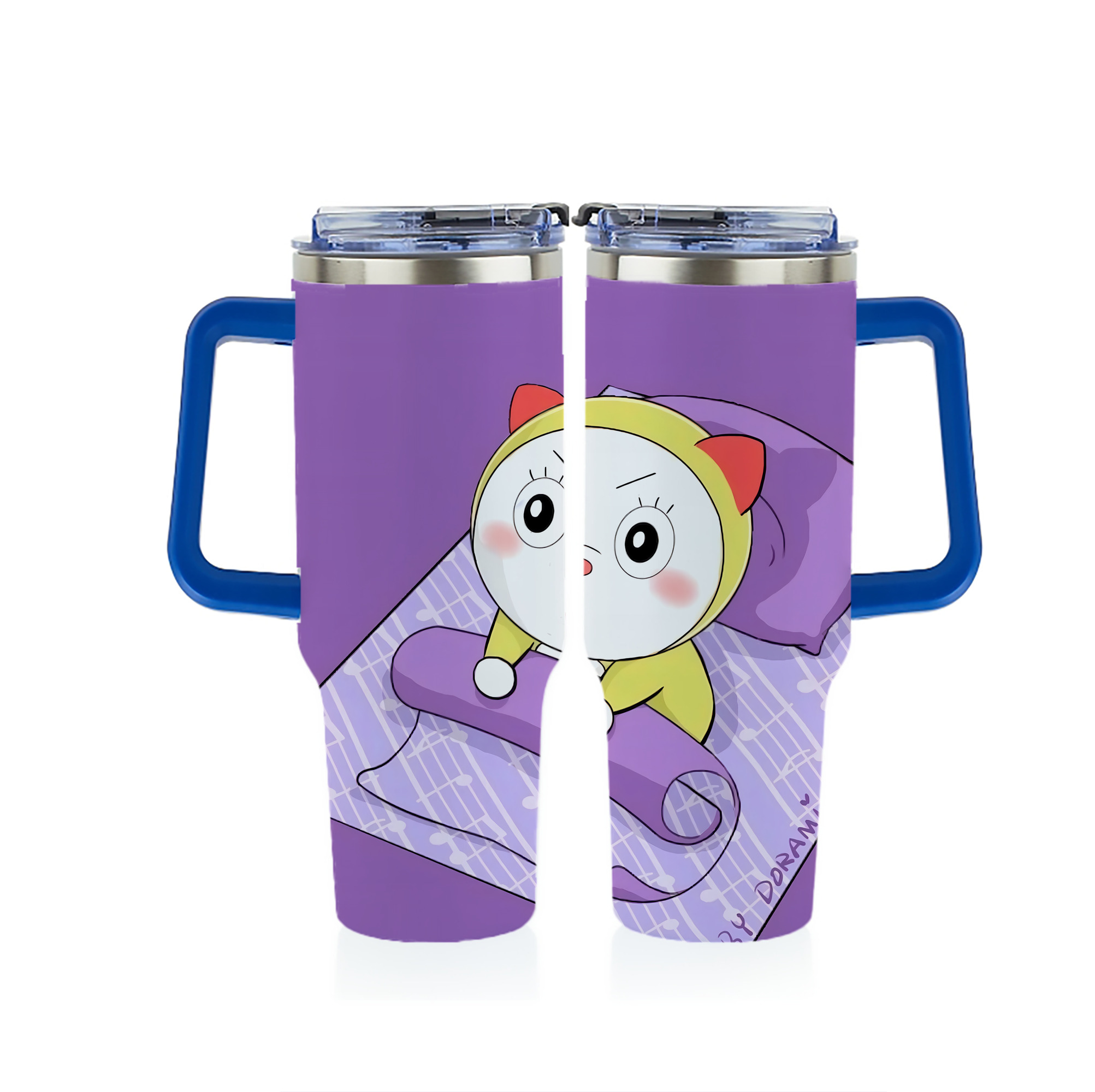 （画像用） ドラえもん Doraemon 1200ｍLフルプリント車用タンブラー