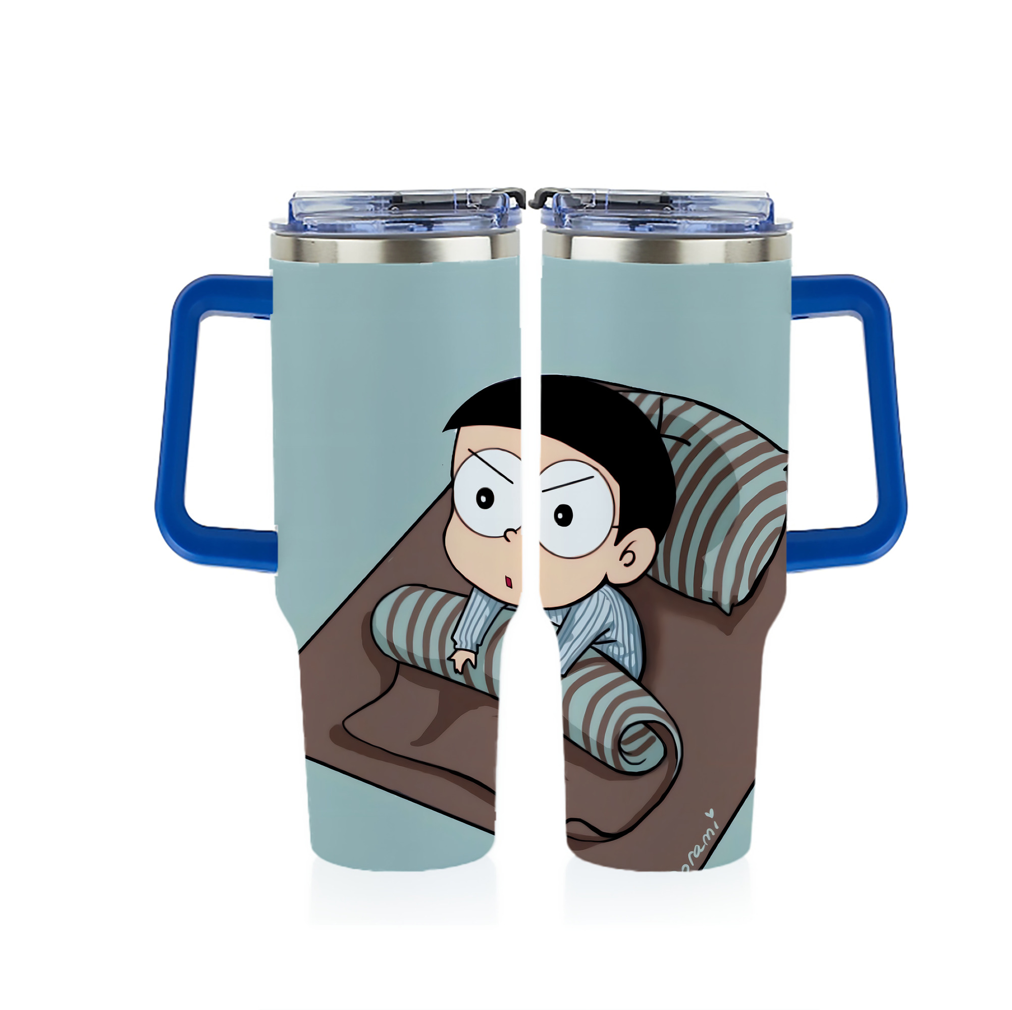 （画像用） ドラえもん Doraemon 1200ｍLフルプリント車用タンブラー