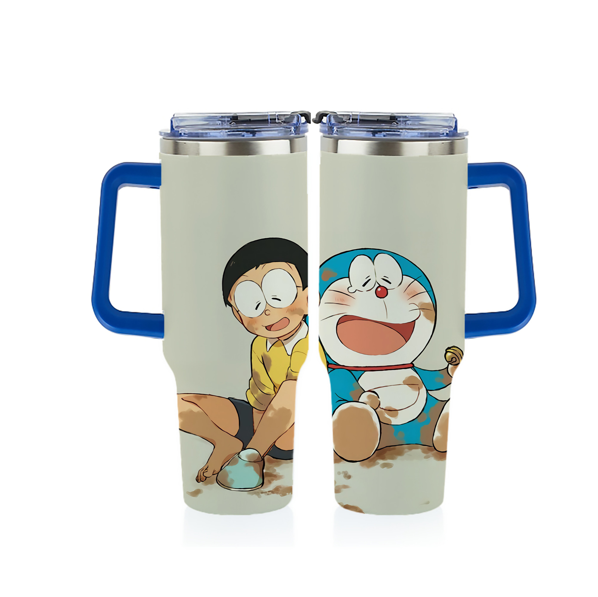 （画像用） ドラえもん Doraemon 1200ｍLフルプリント車用タンブラー