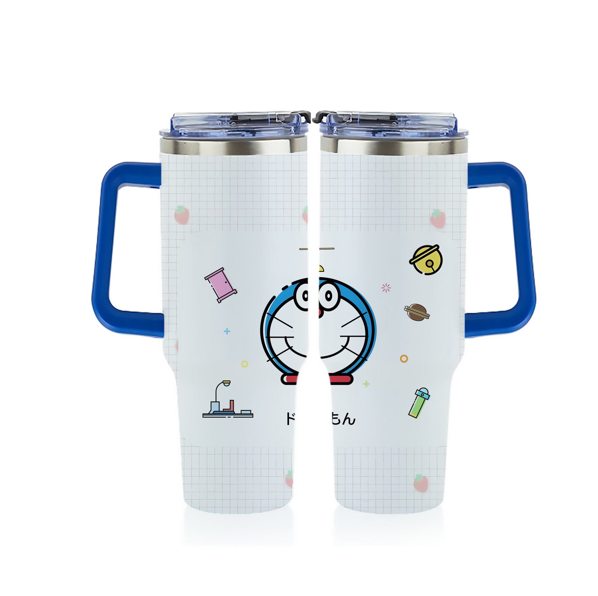 （画像用） ドラえもん Doraemon 1200ｍLフルプリント車用タンブラー