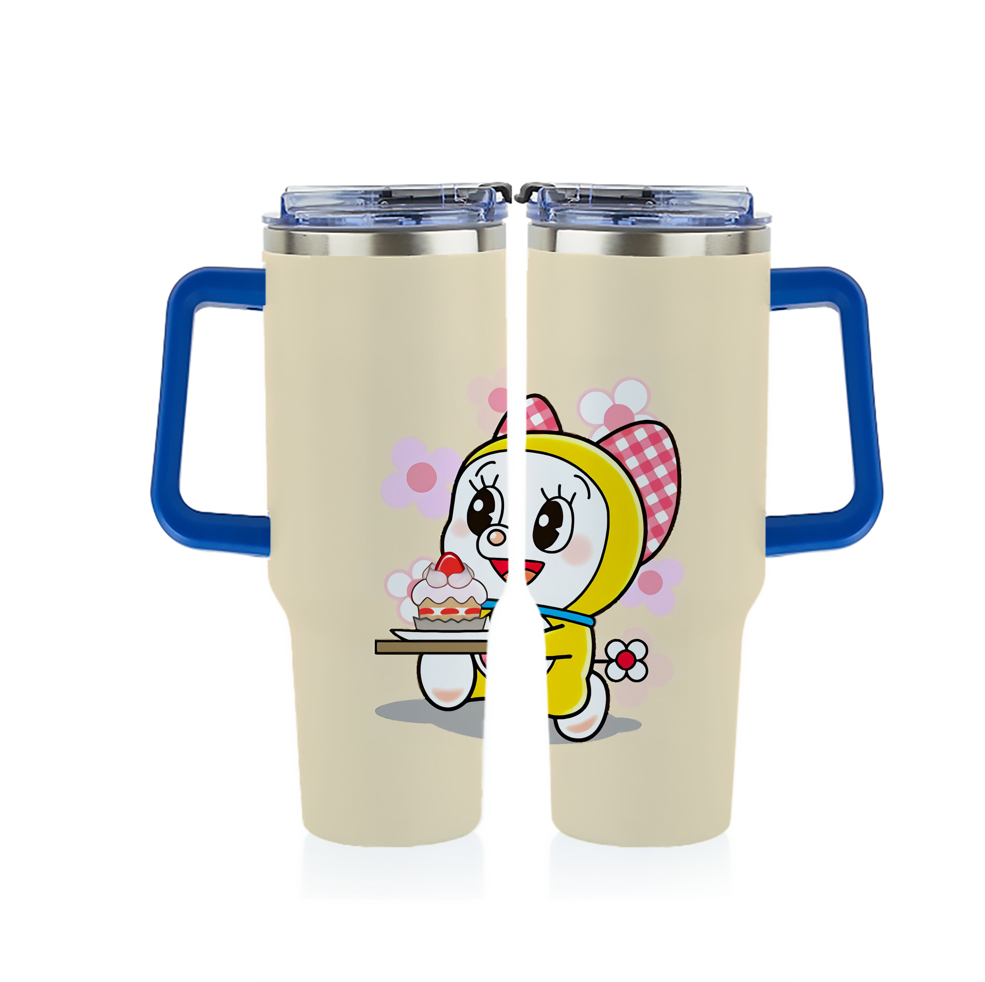 （画像用） ドラえもん Doraemon 1200ｍLフルプリント車用タンブラー