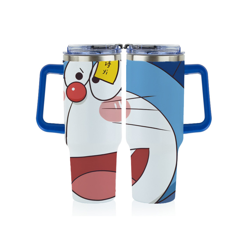 （画像用） ドラえもん Doraemon 1200ｍLフルプリント車用タンブラー