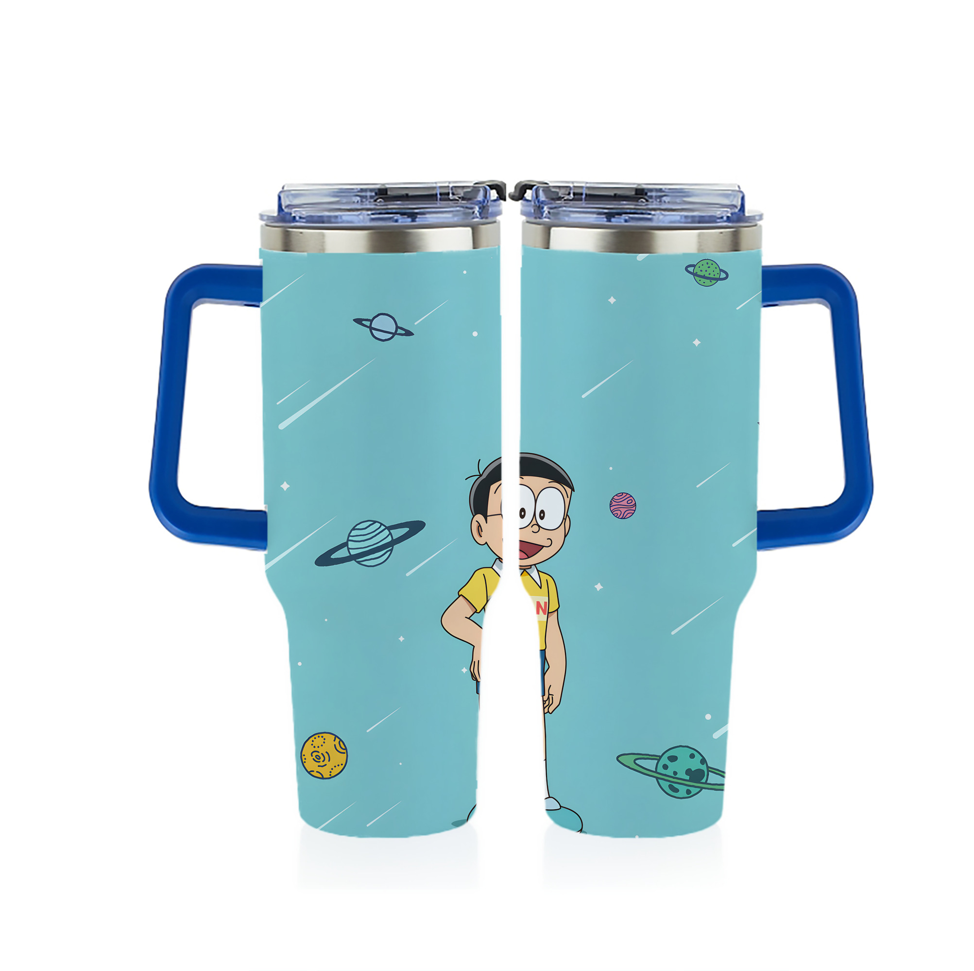 （画像用） ドラえもん Doraemon 1200ｍLフルプリント車用タンブラー