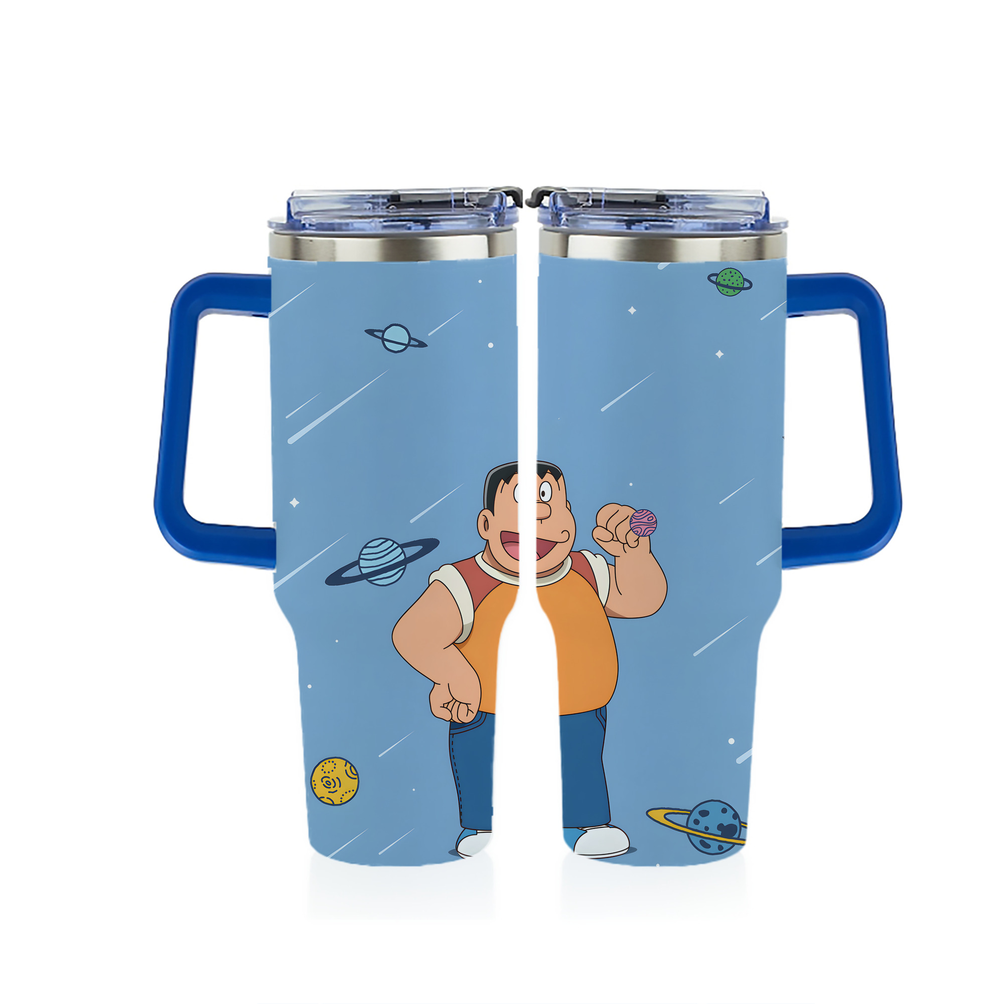 （画像用） ドラえもん Doraemon 1200ｍLフルプリント車用タンブラー