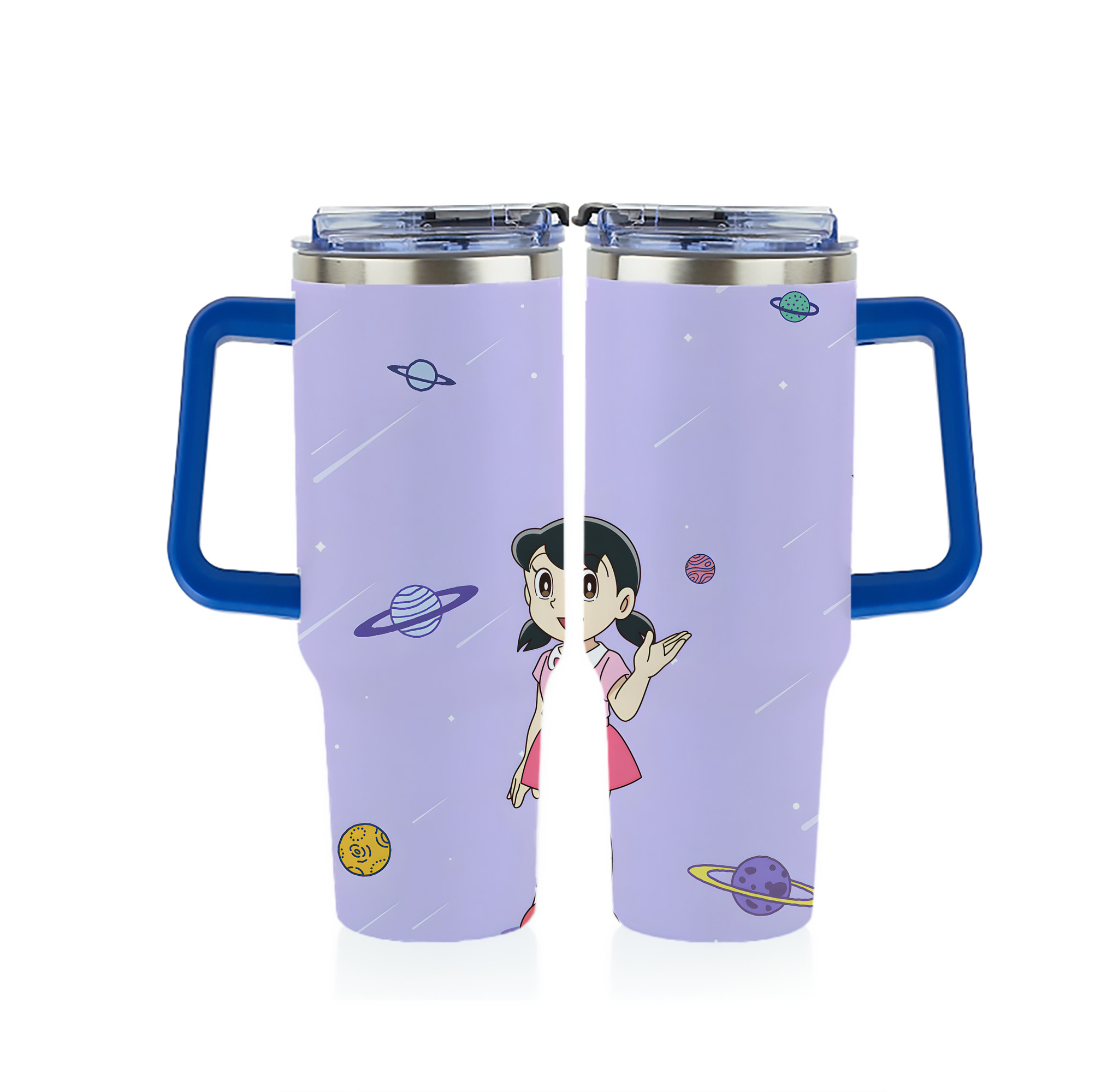 （画像用） ドラえもん Doraemon 1200ｍLフルプリント車用タンブラー