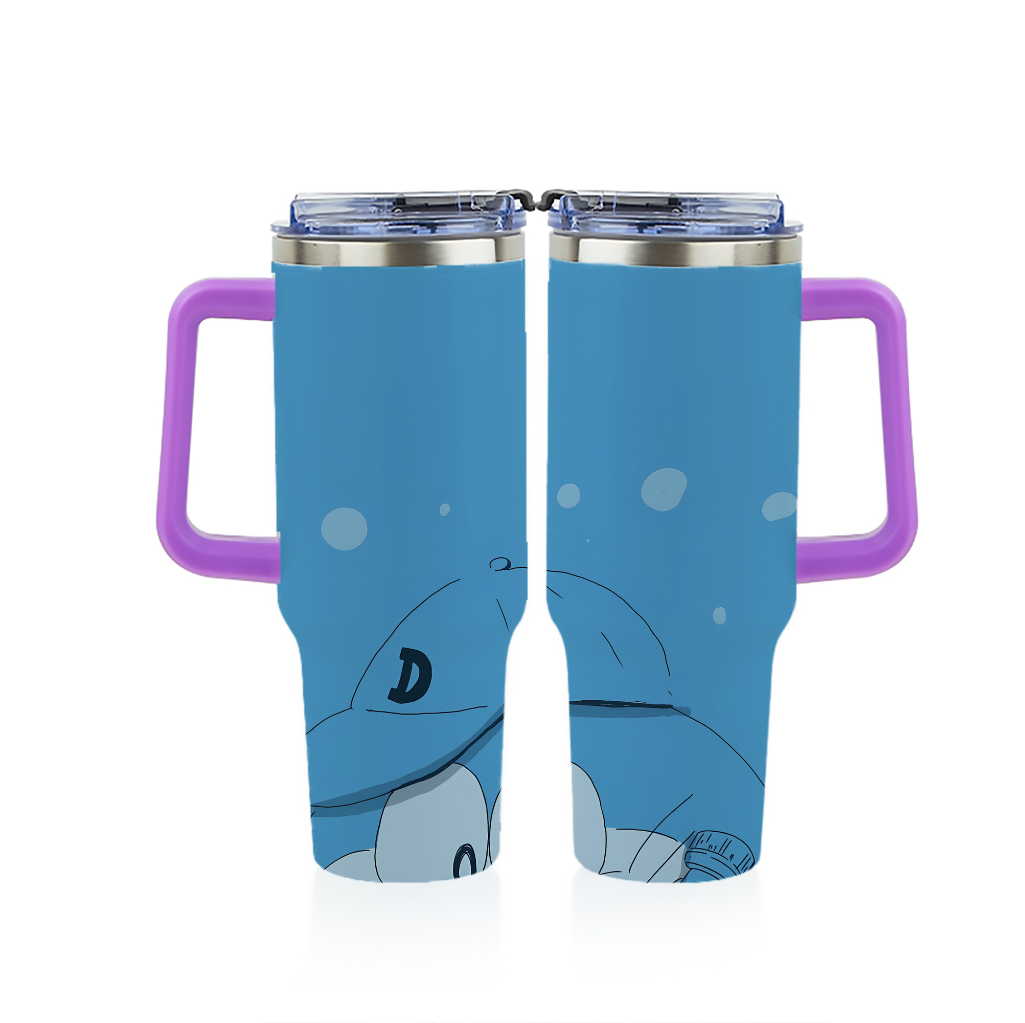 （画像用） ドラえもん Doraemon 1200ｍLフルプリント車用タンブラー