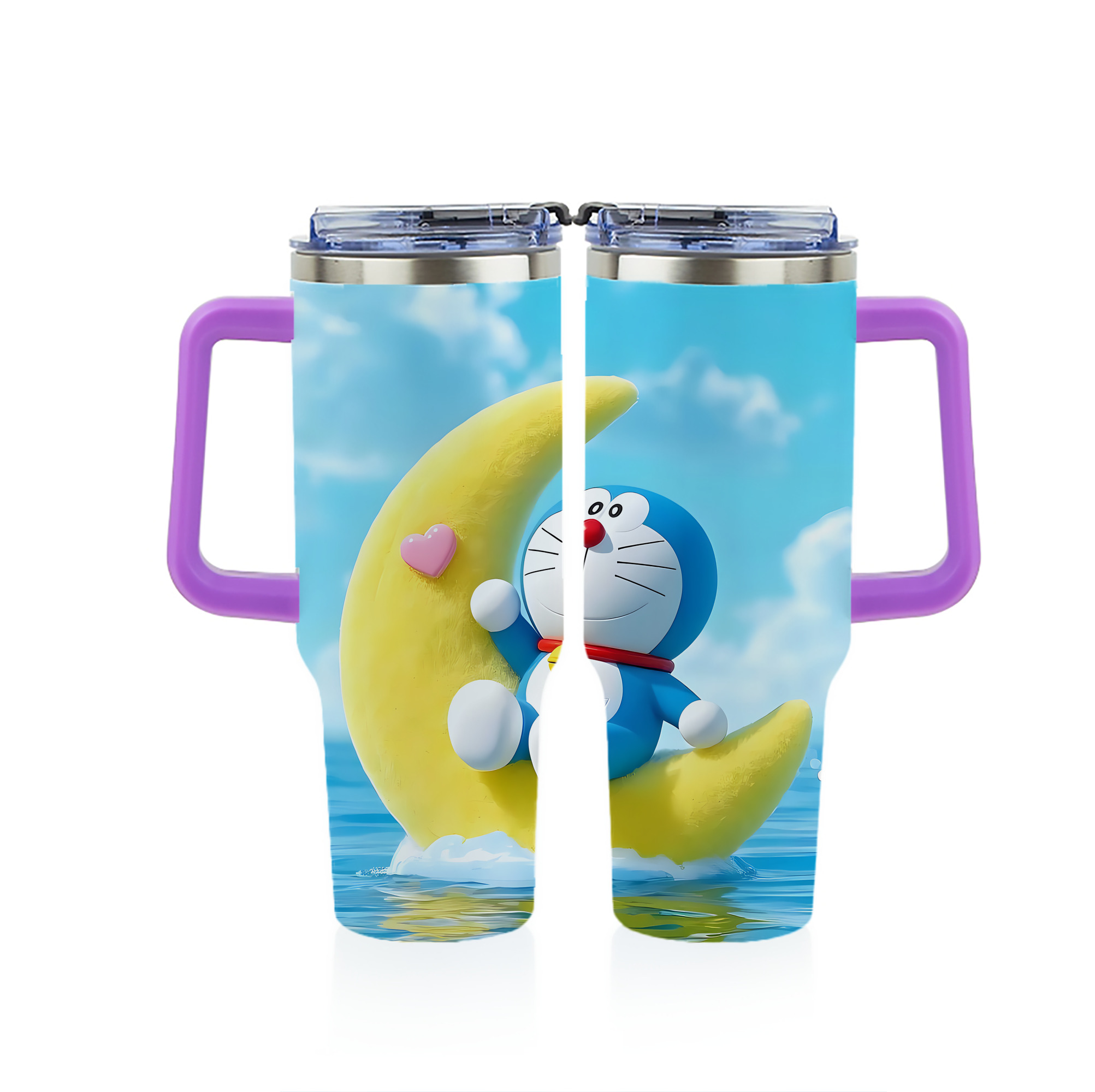 （画像用） ドラえもん Doraemon 1200ｍLフルプリント車用タンブラー