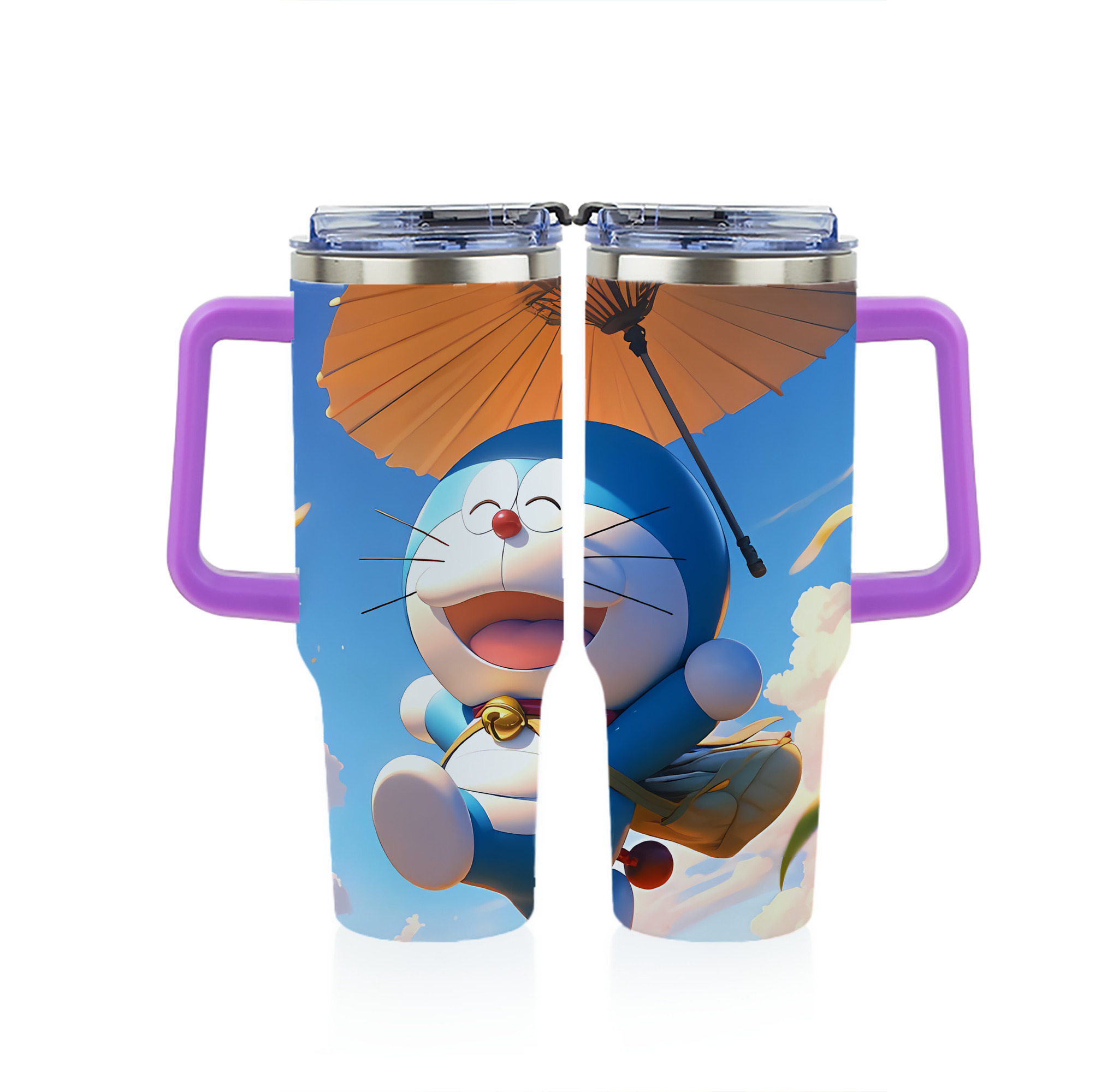 （画像用） ドラえもん Doraemon 1200ｍLフルプリント車用タンブラー