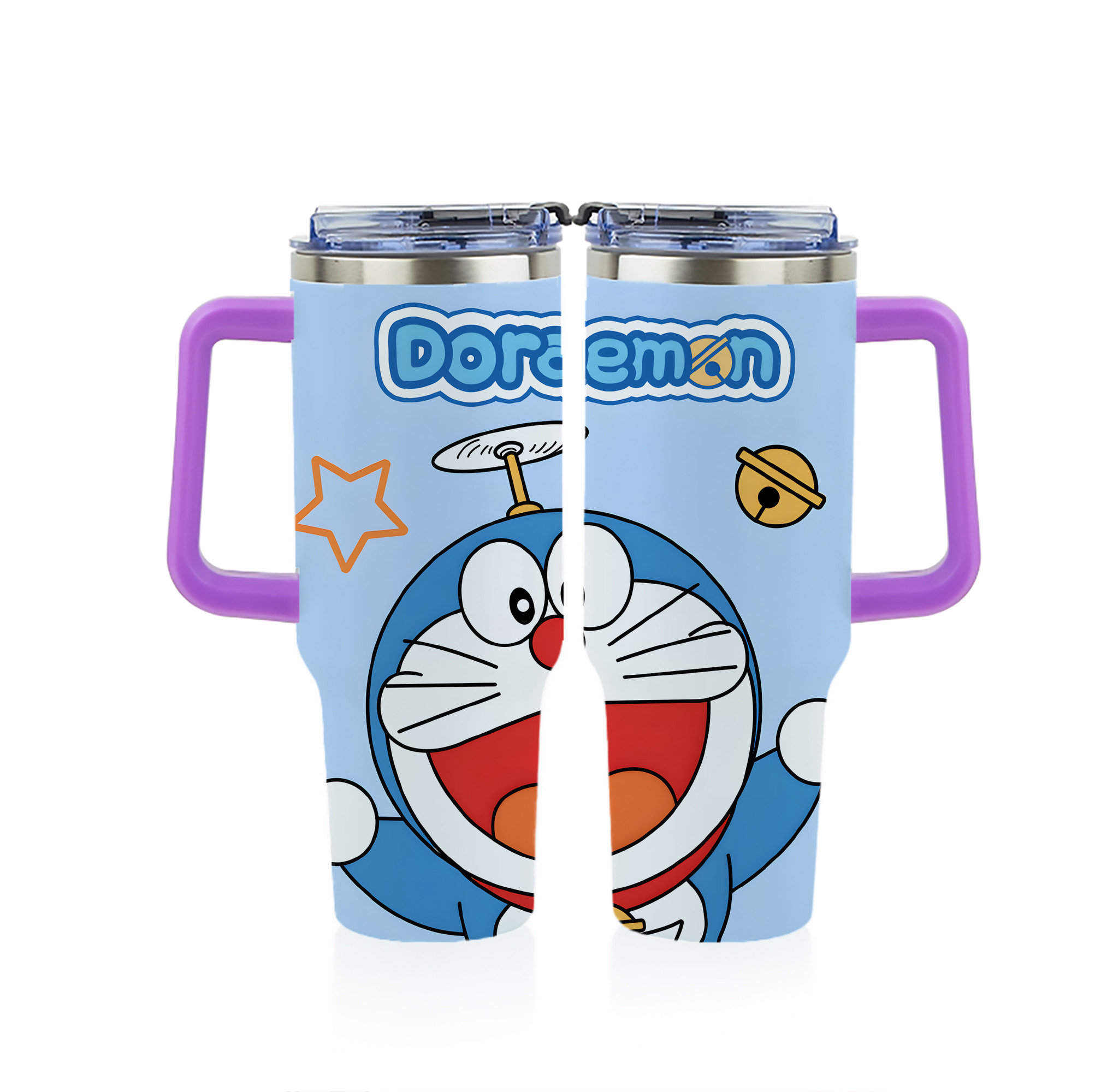 （画像用） ドラえもん Doraemon 1200ｍLフルプリント車用タンブラー