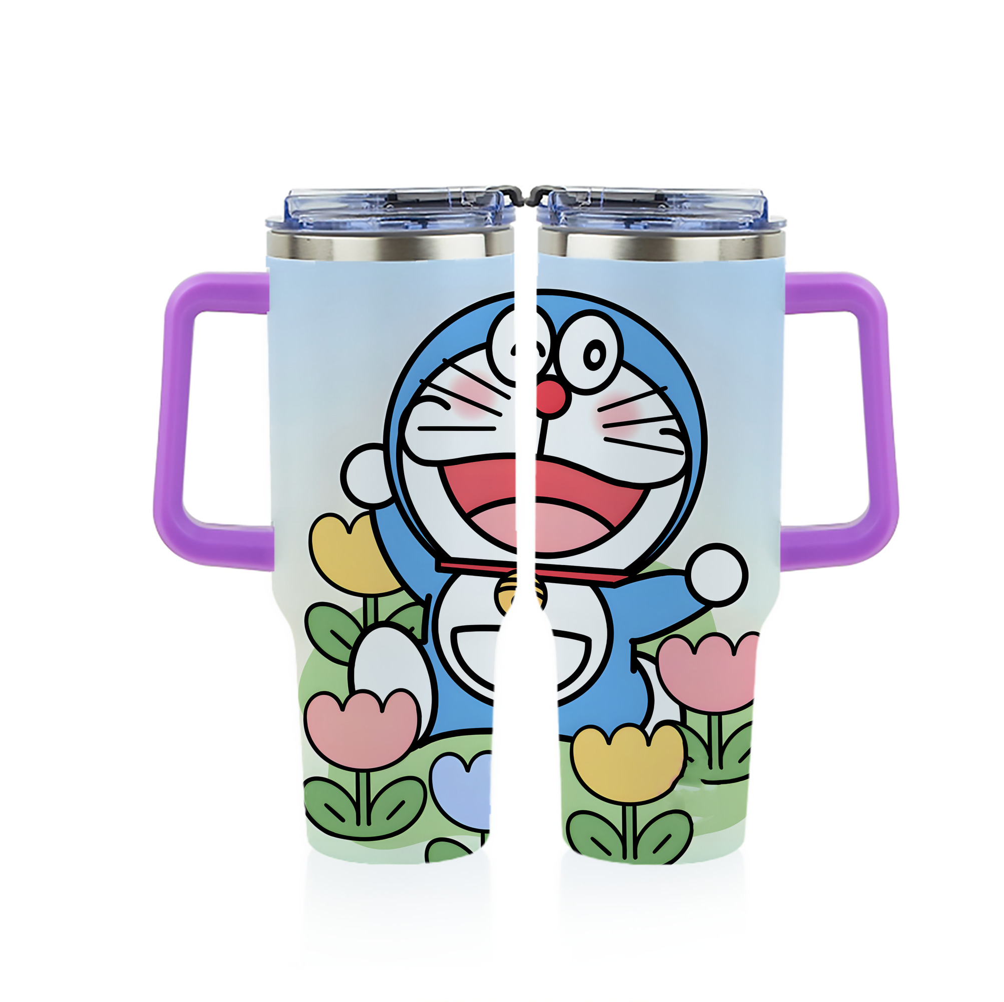 （画像用） ドラえもん Doraemon 1200ｍLフルプリント車用タンブラー