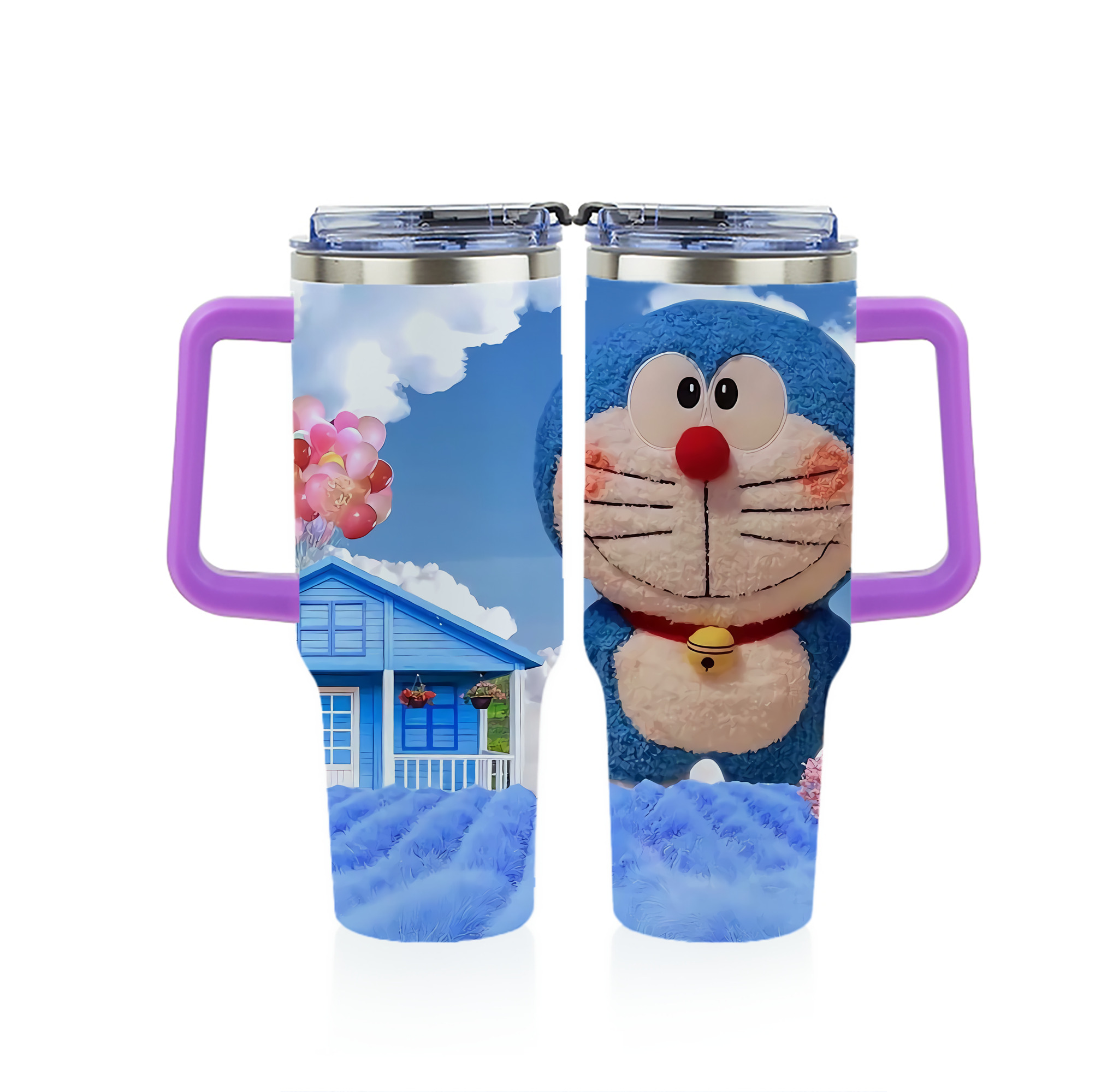 （画像用） ドラえもん Doraemon 1200ｍLフルプリント車用タンブラー